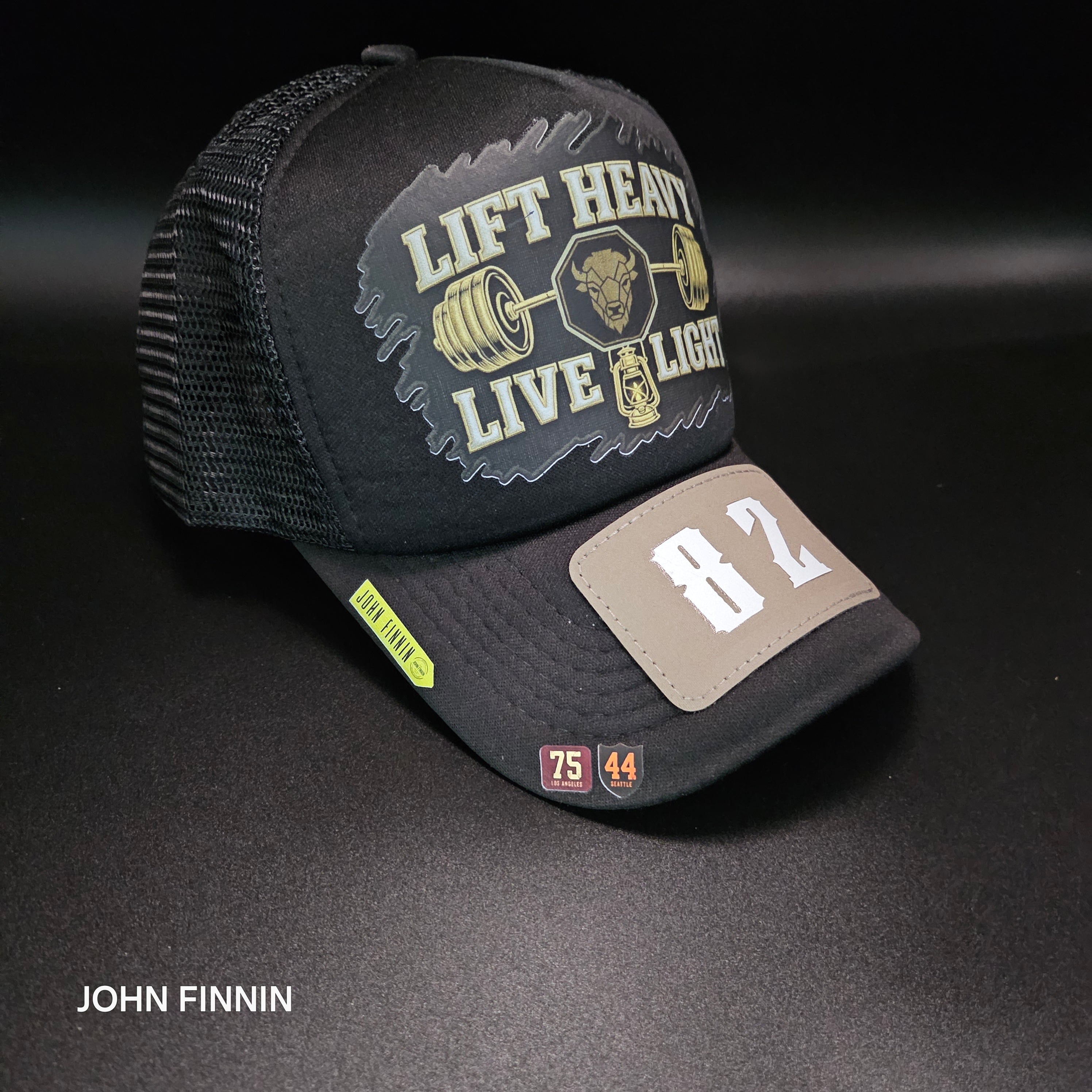 John finnin trucker hat reinforced Hard Brim
