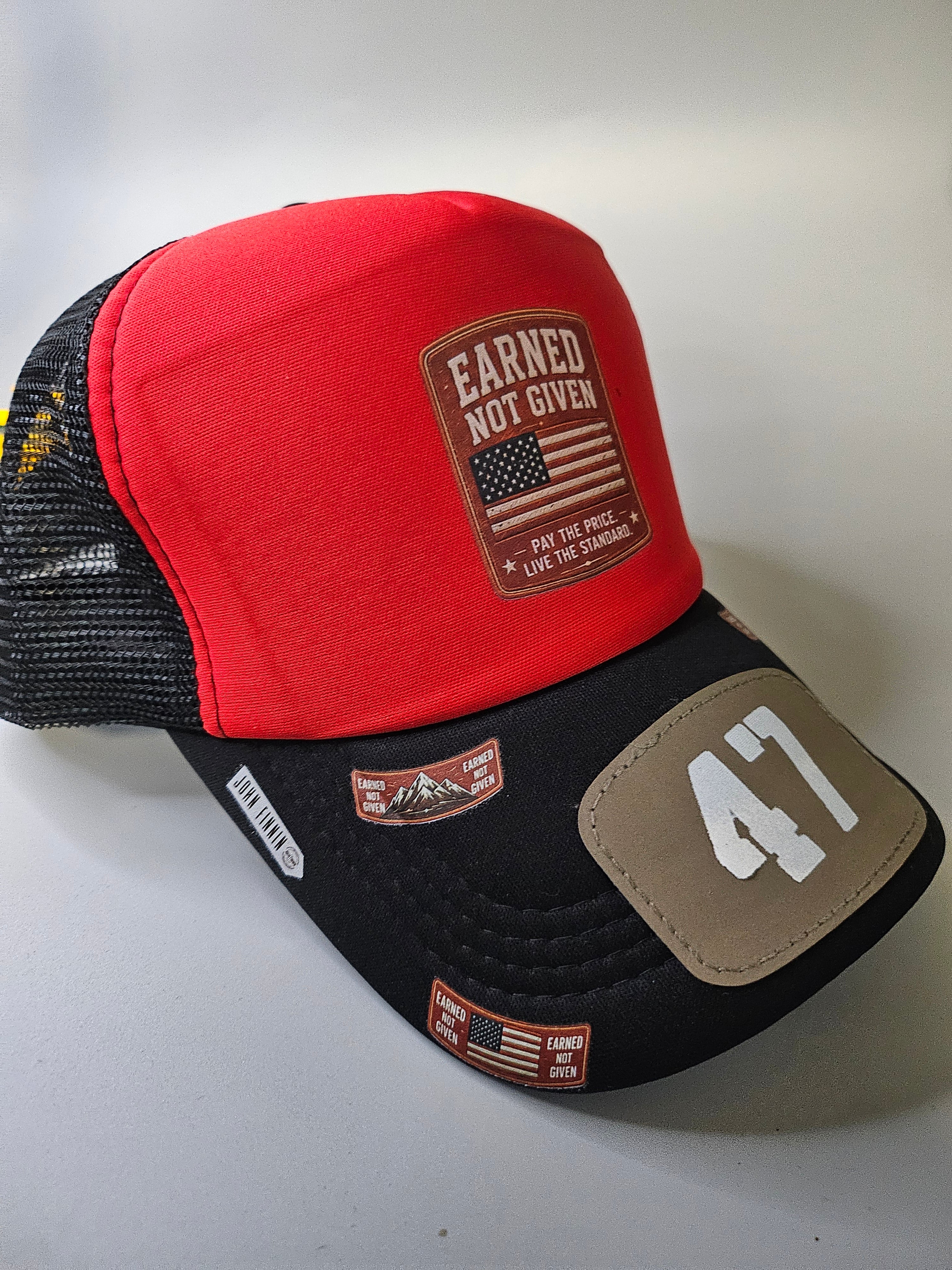 EARNED NOT GIVEN 47 'JOHN FINNIN TRUCKER