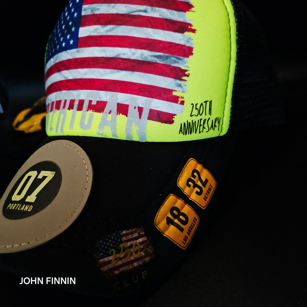 American 250th Anniversary' John finnin trucker