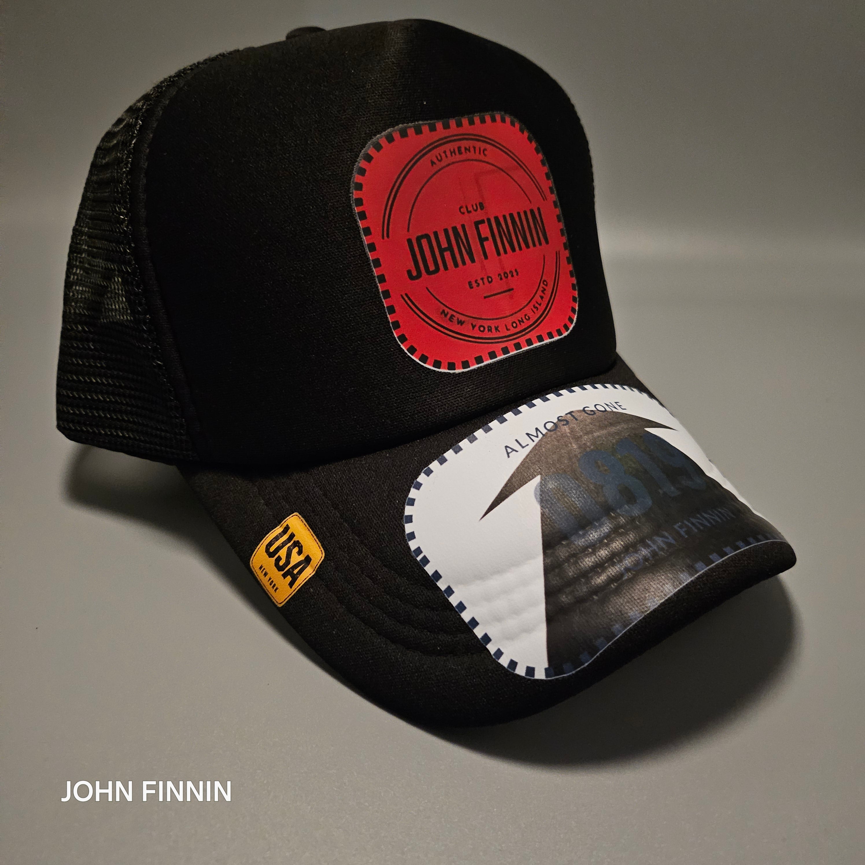 John finnin trucker hat reinforced Hard Brim