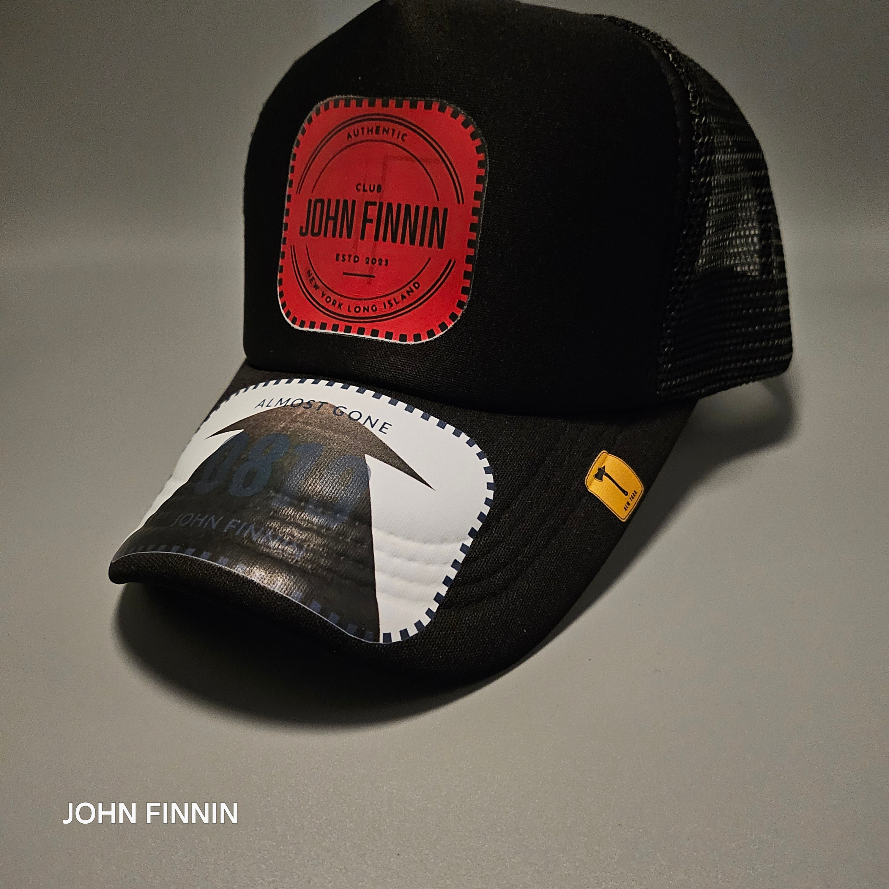 John finnin trucker hat reinforced Hard Brim