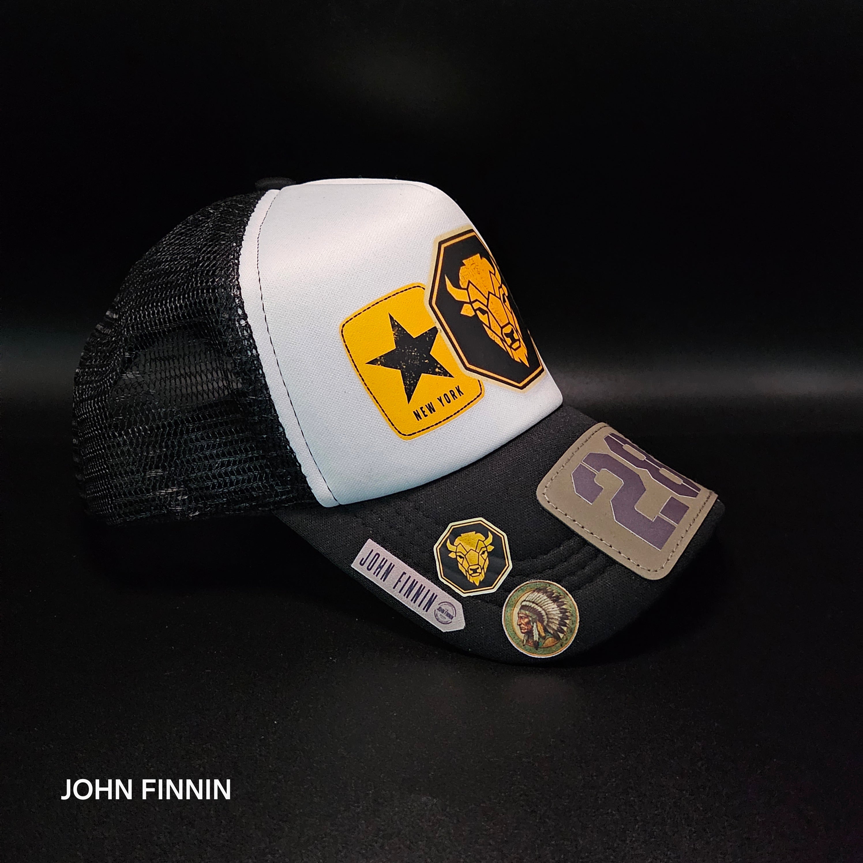 John finnin trucker hat reinforced Hard Brim