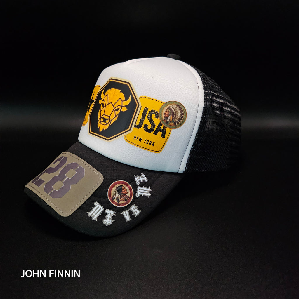 John finnin trucker hat reinforced Hard Brim