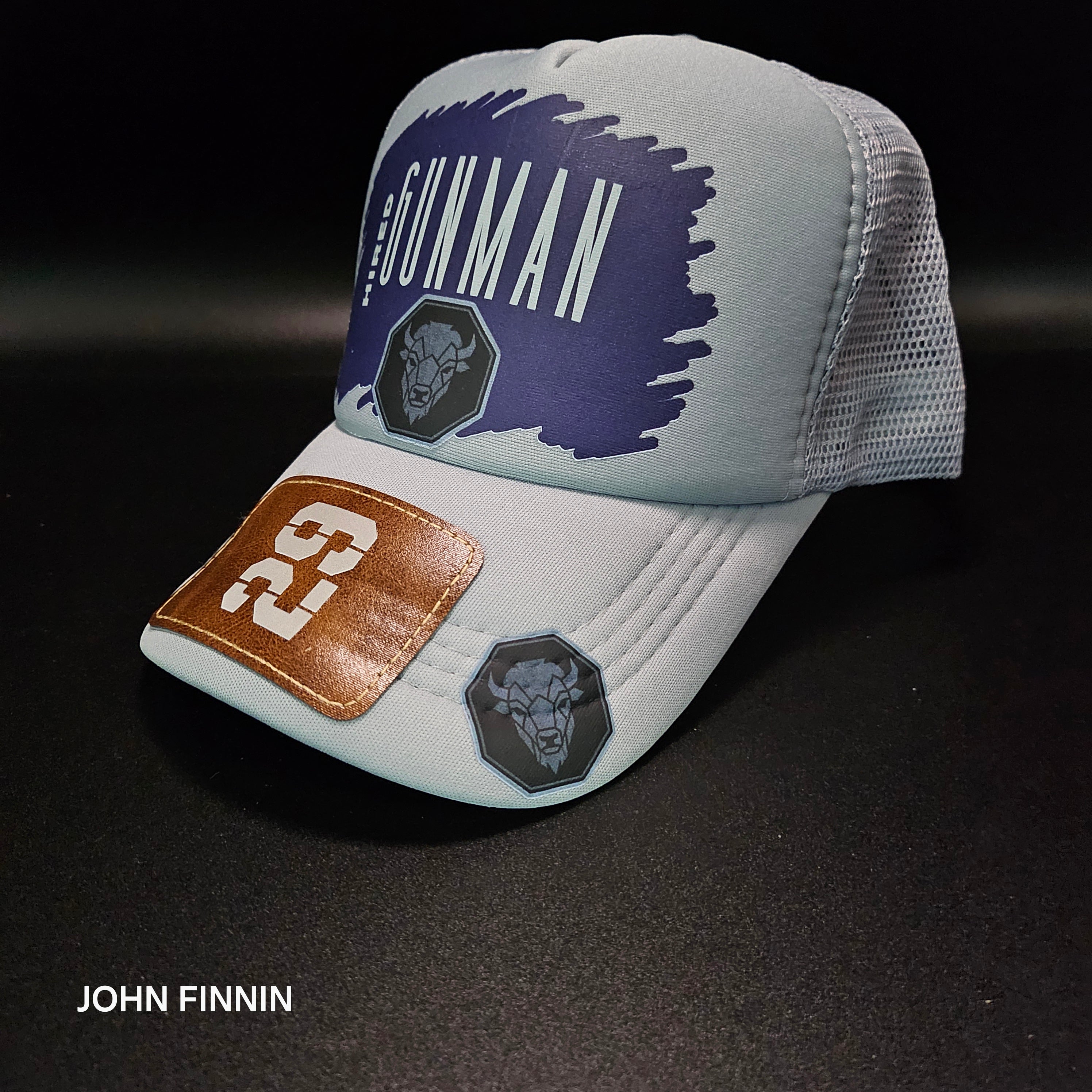 John finnin trucker hat reinforced Hard Brim
