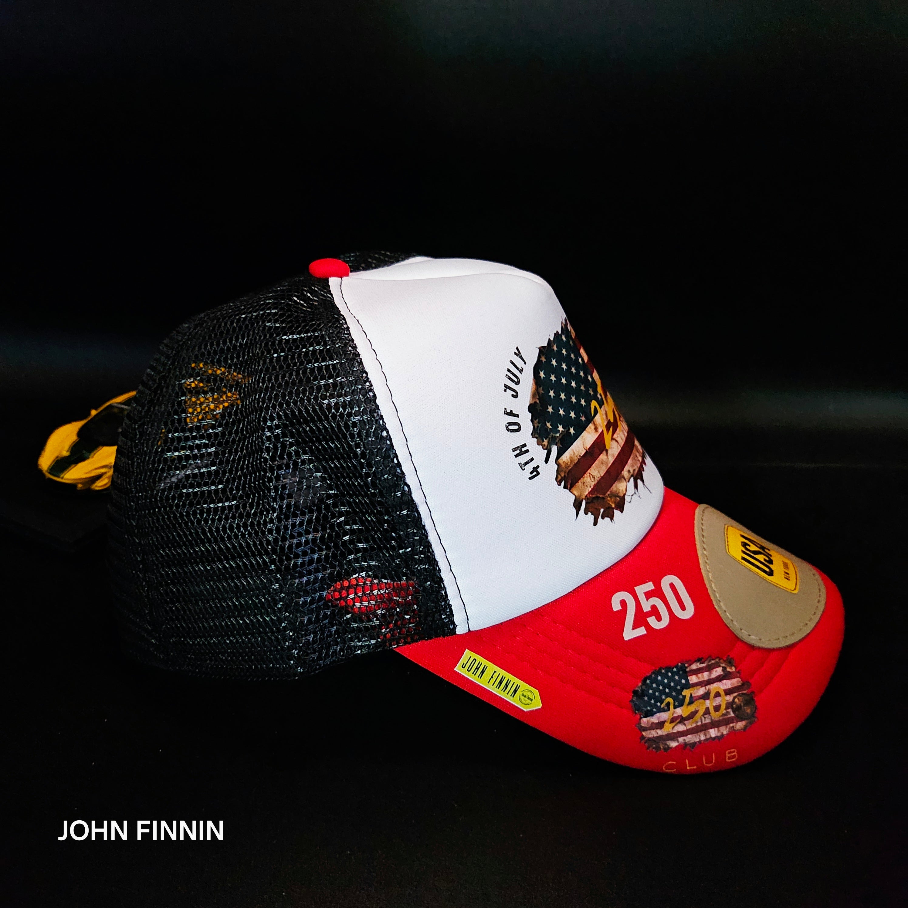 American 250th Anniversary' John finnin trucker