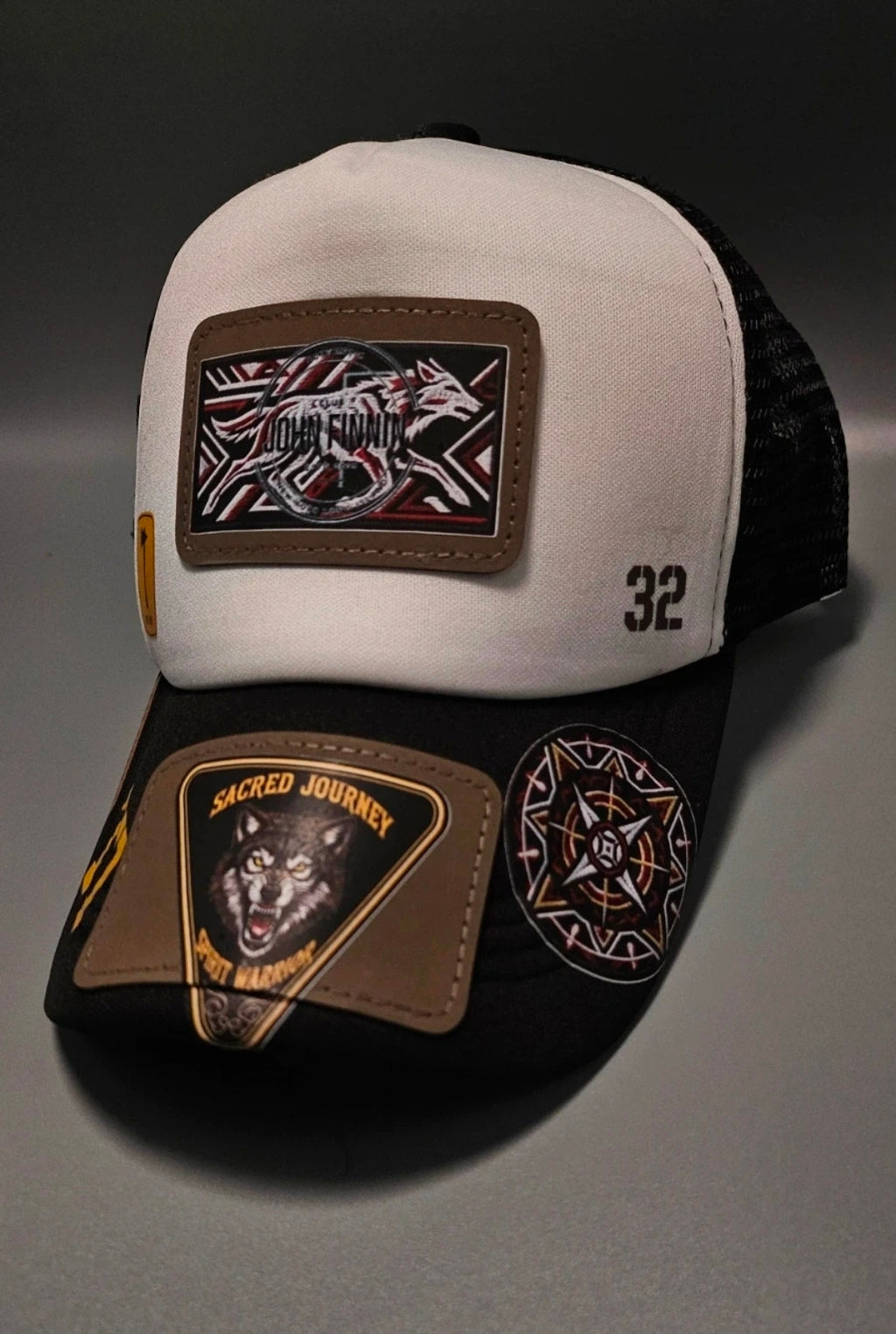 John finnin trucker hat reinforced Hard Brim