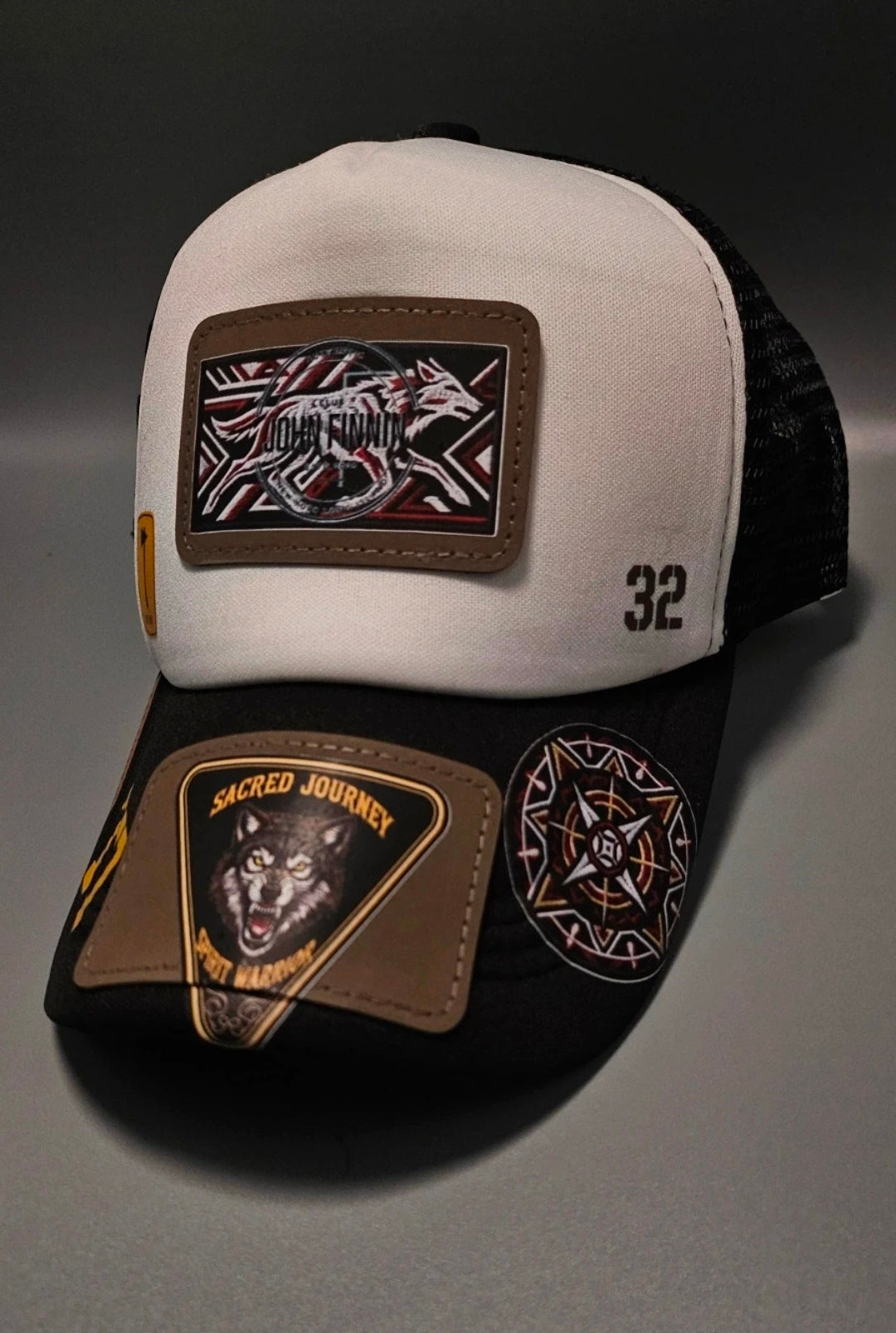 John finnin trucker hat reinforced Hard Brim