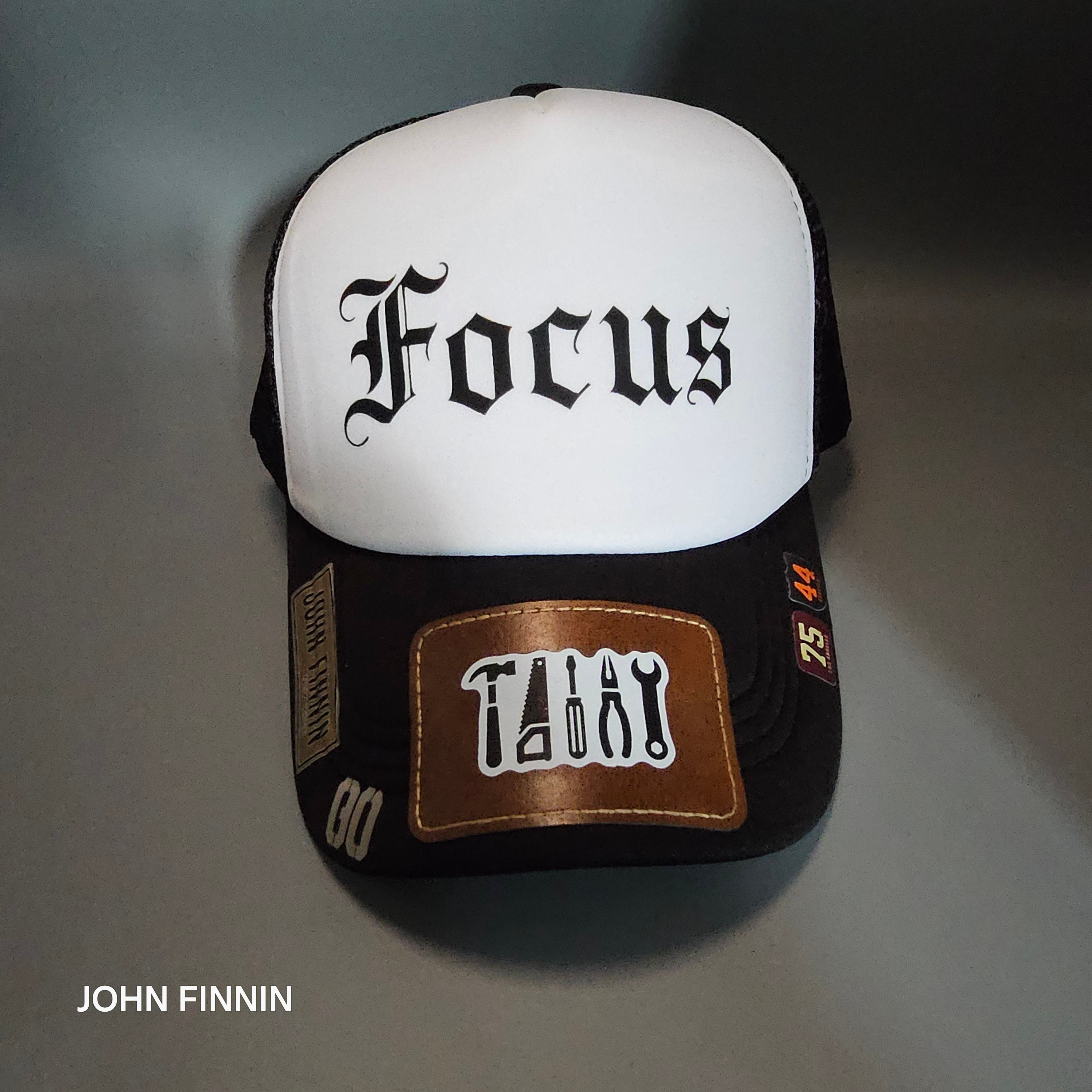 John finnin trucker hat reinforced Hard Brim