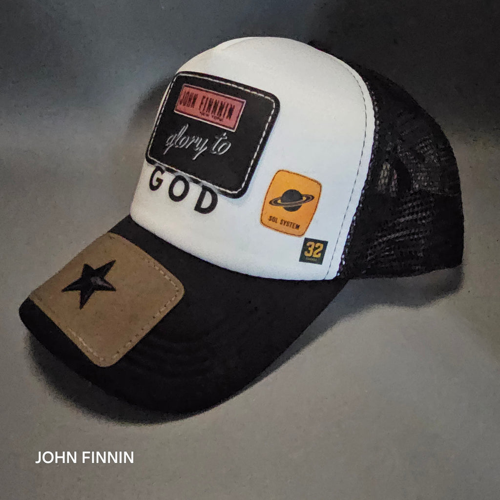 John finnin trucker hat reinforced Hard Brim