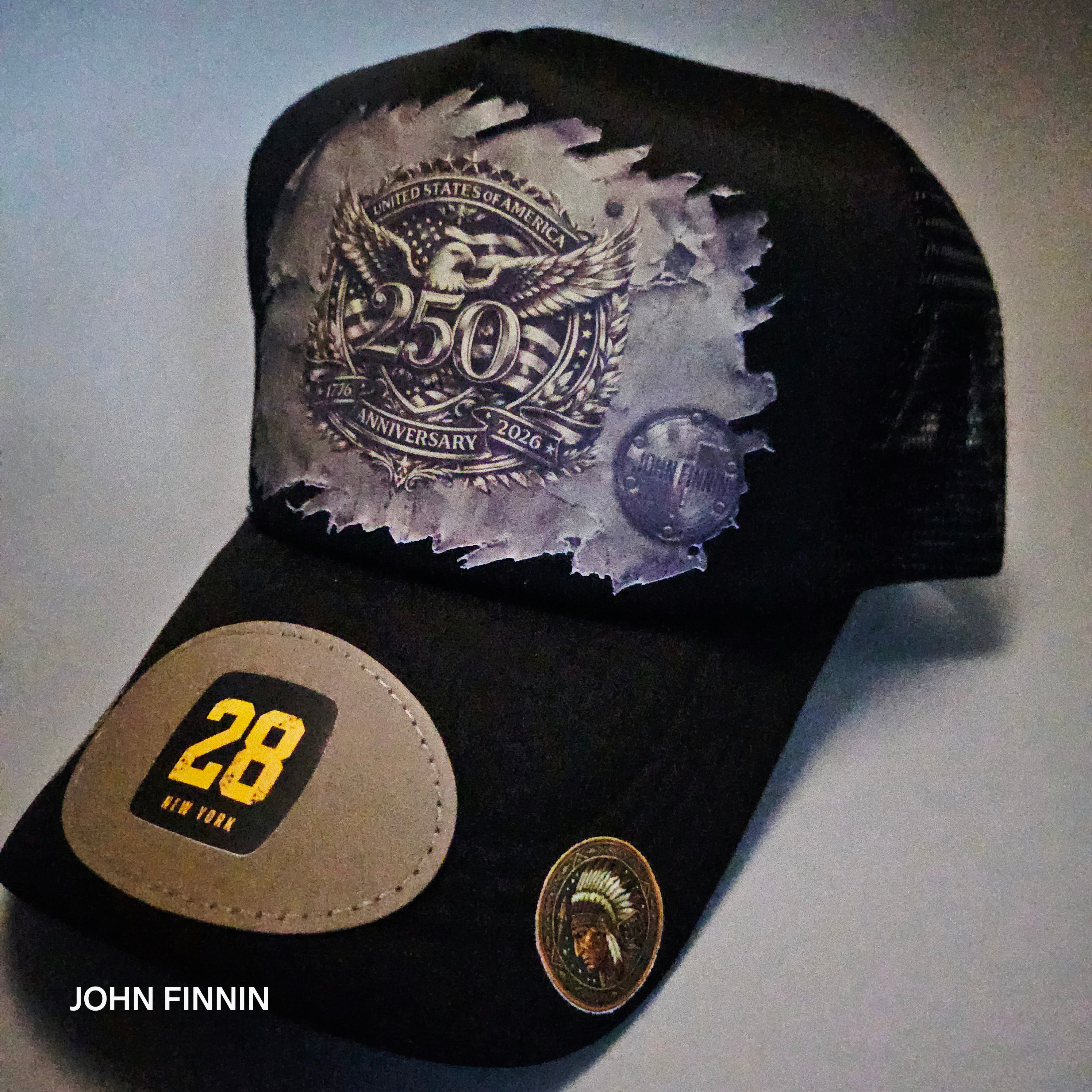 AMERICAN 250TH ANNIVERSARY ' JOHN FINNIN TRUCKER