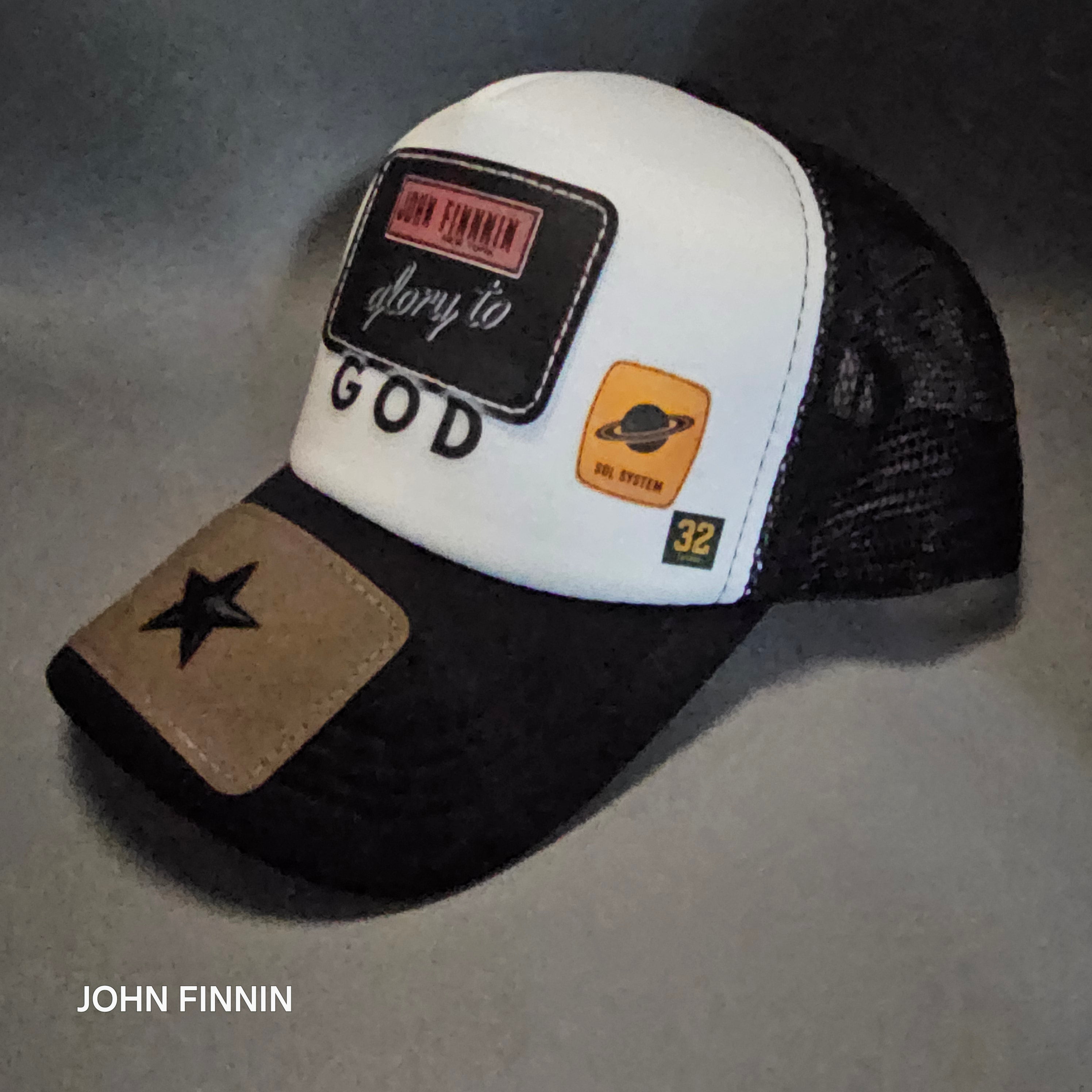 John finnin trucker hat reinforced Hard Brim