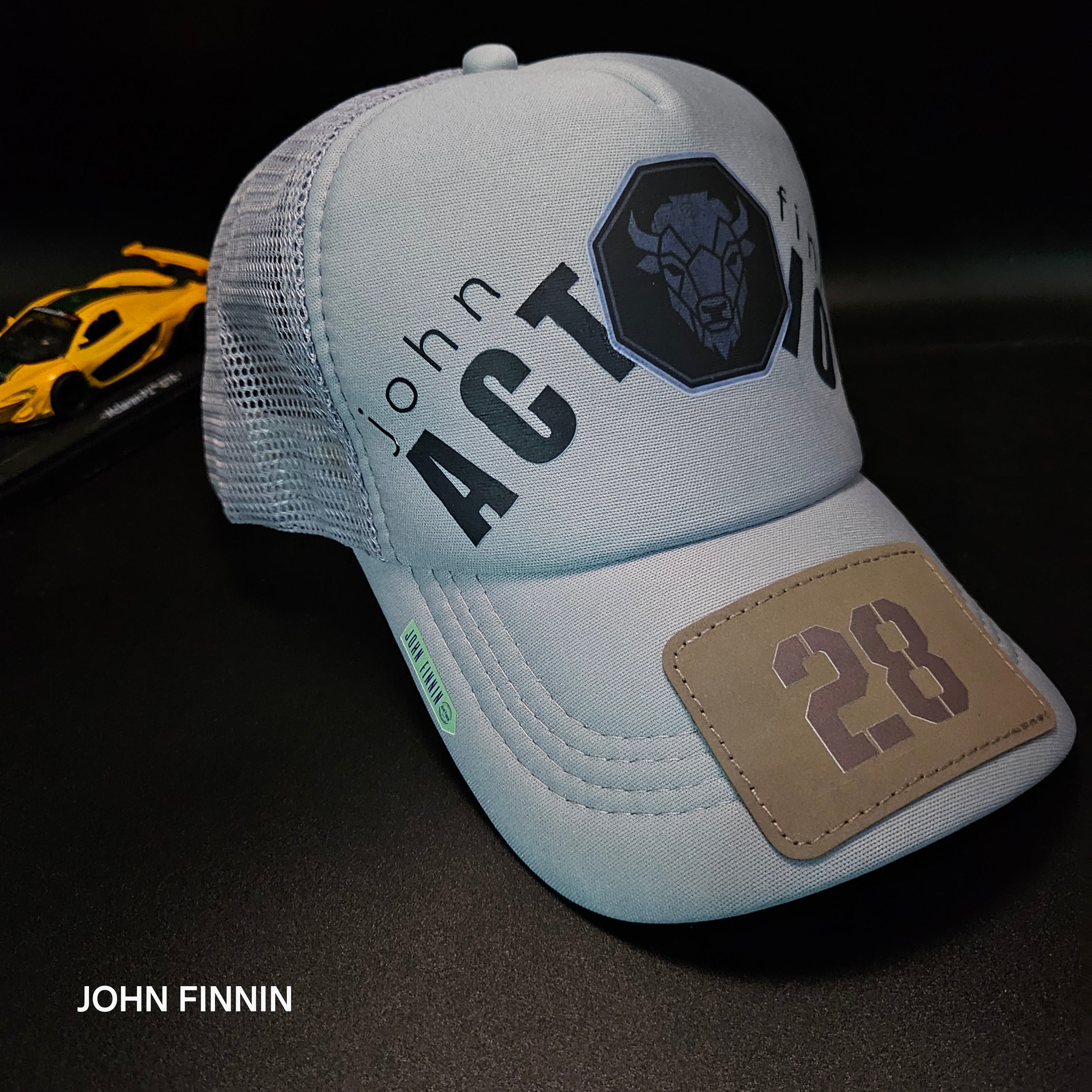 John finnin trucker hat reinforced Hard Brim