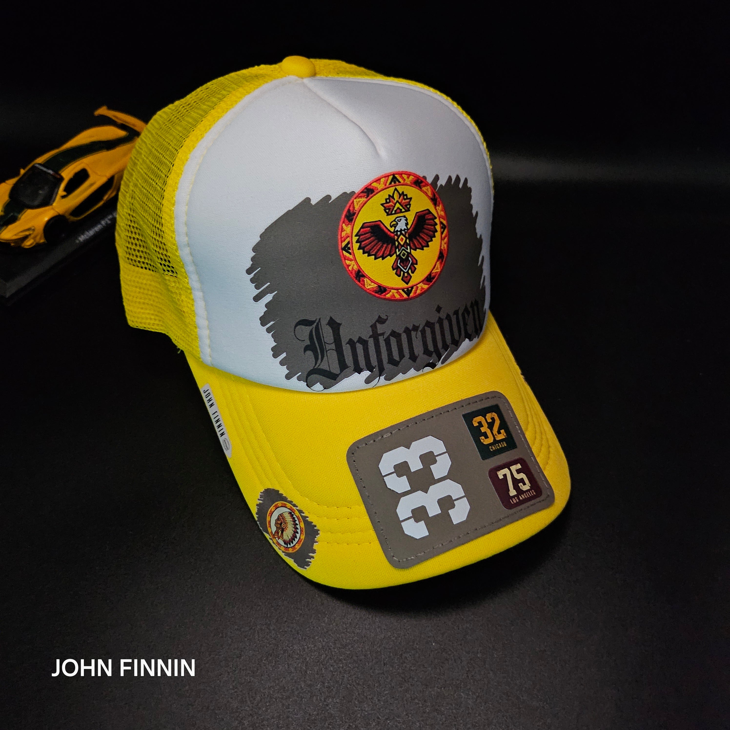 John finnin trucker hat reinforced Hard Brim