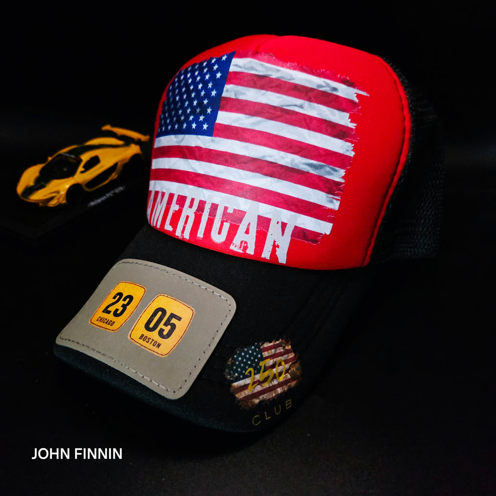 American 250th Anniversary' John finnin trucker