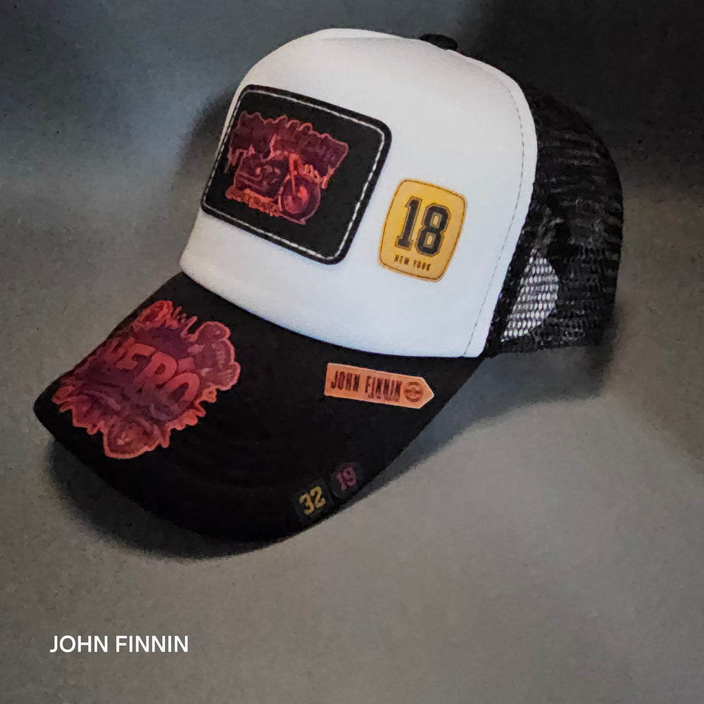 John finnin trucker hat reinforced Hard Brim