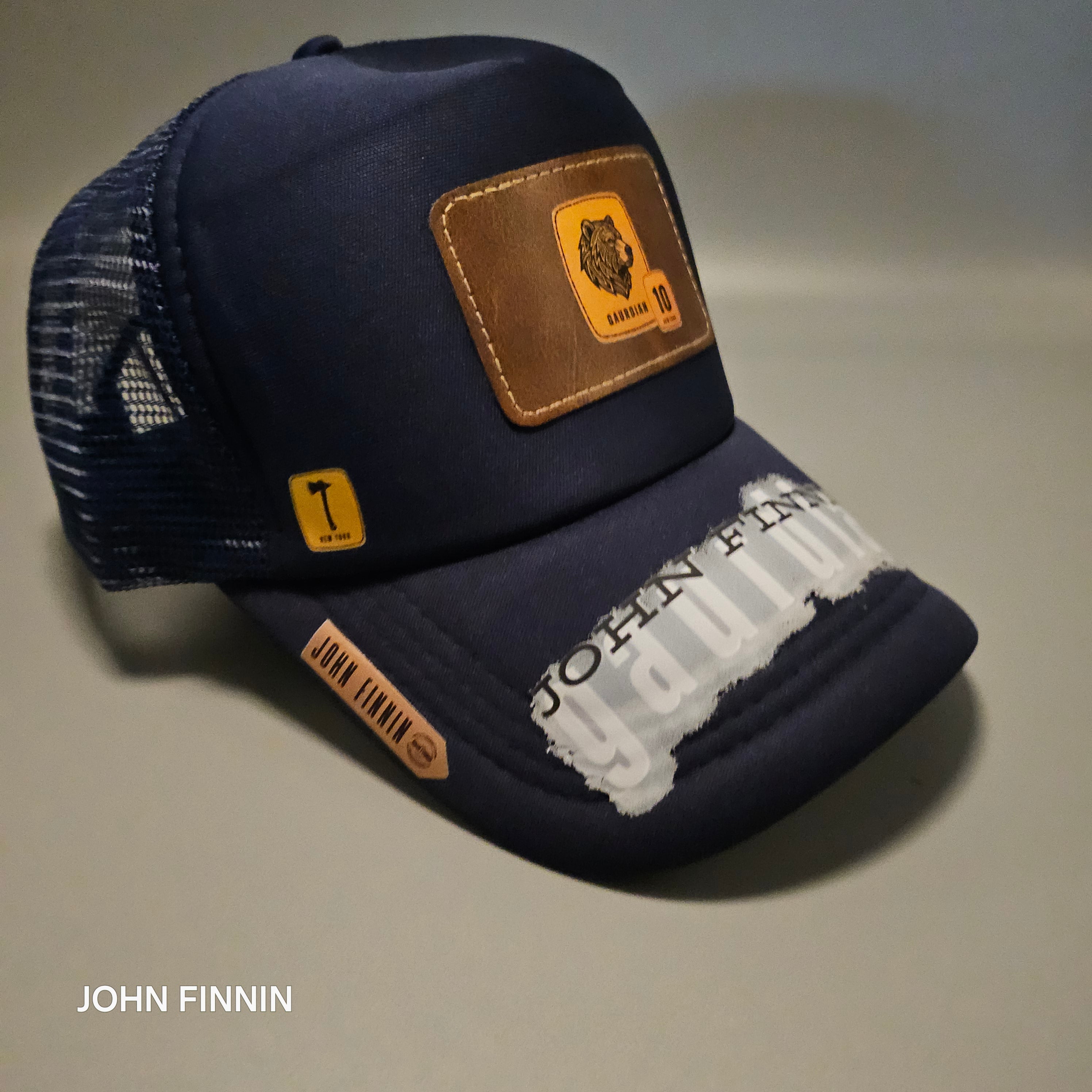John finnin trucker hat reinforced Hard Brim