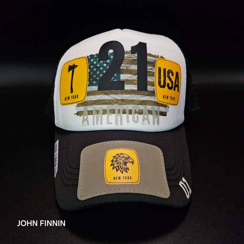 John finnin trucker hat reinforced Hard Brim