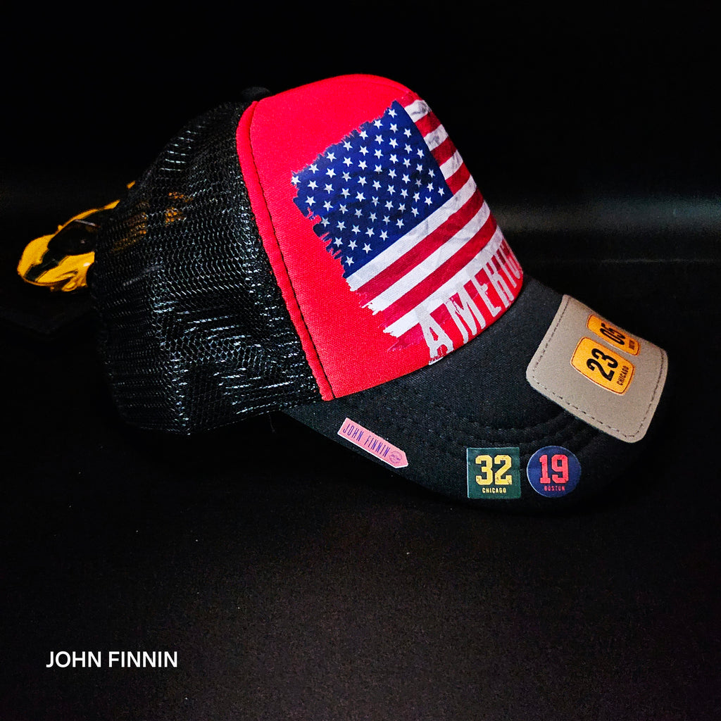 American 250th Anniversary' John finnin trucker