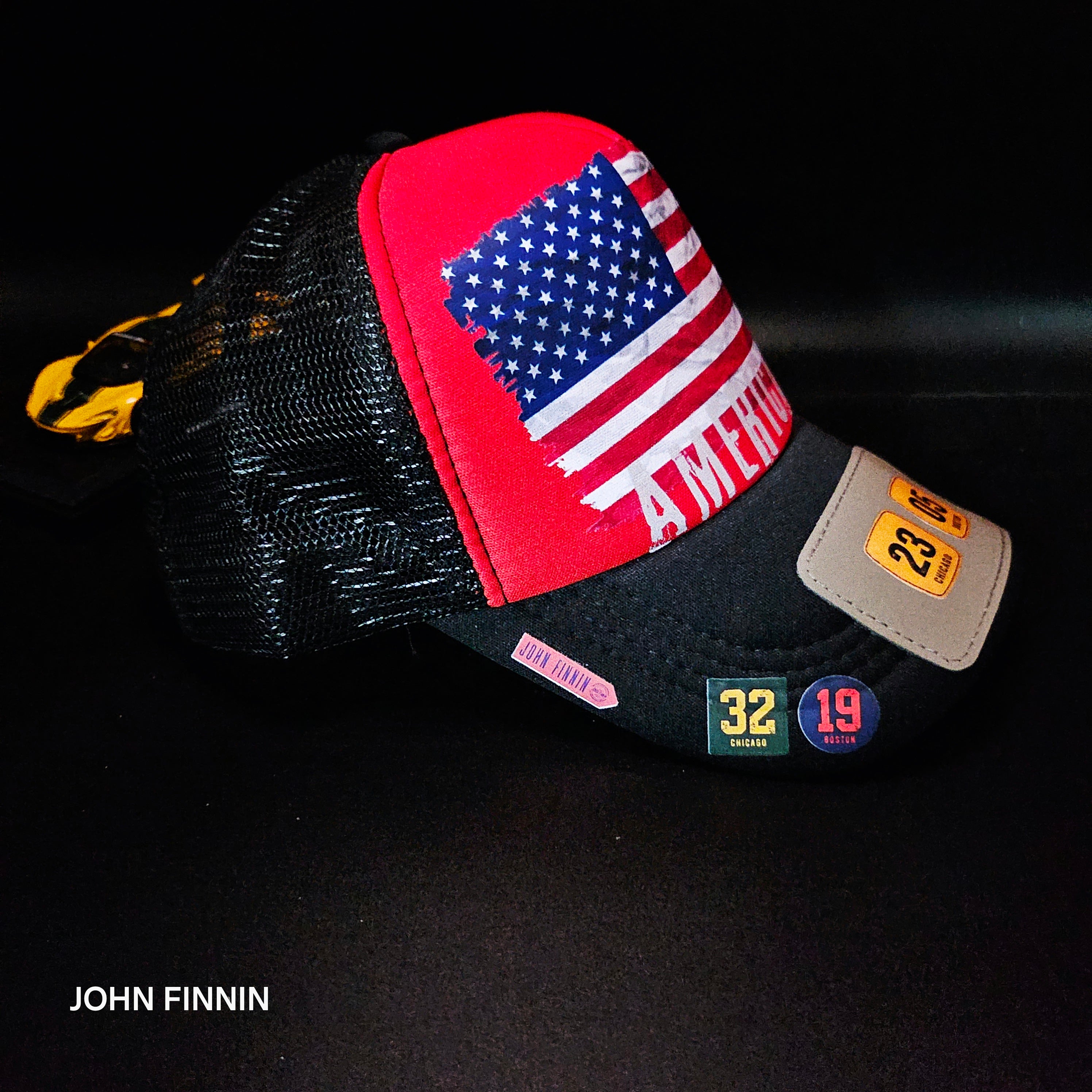 American 250th Anniversary' John finnin trucker