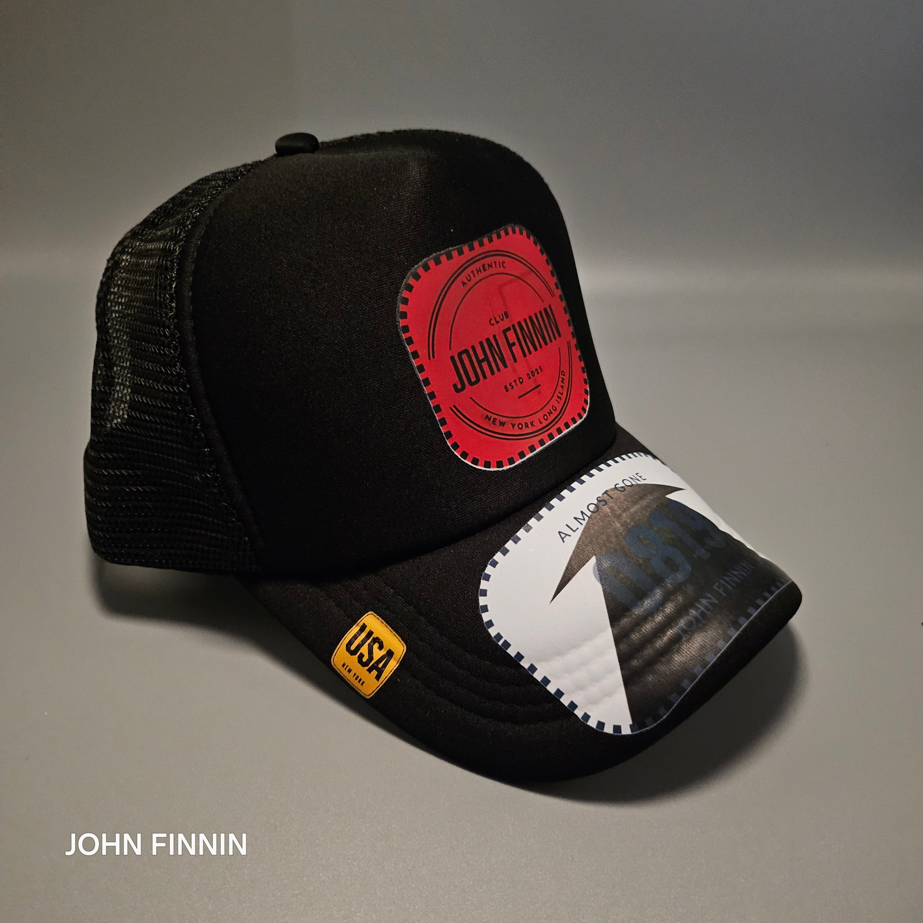 John finnin trucker hat reinforced Hard Brim