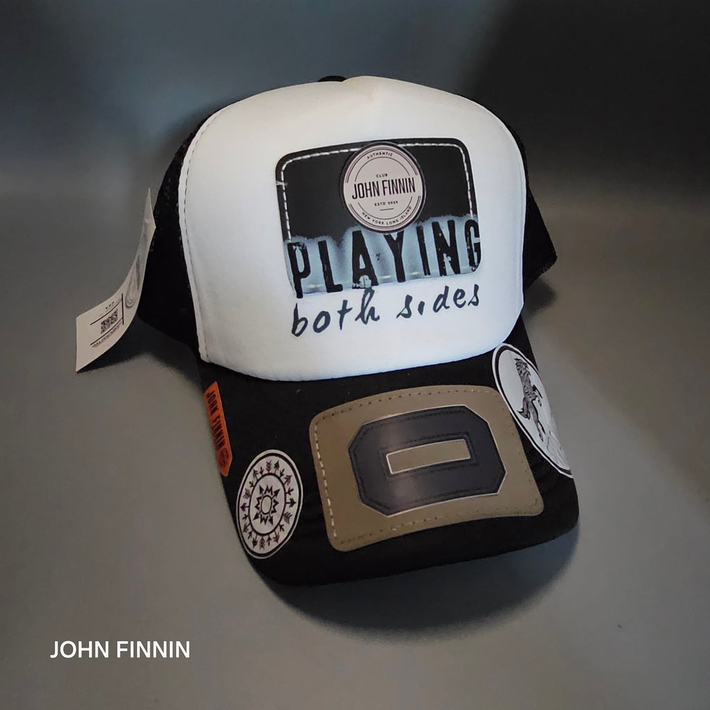 John finnin trucker hat reinforced Hard Brim