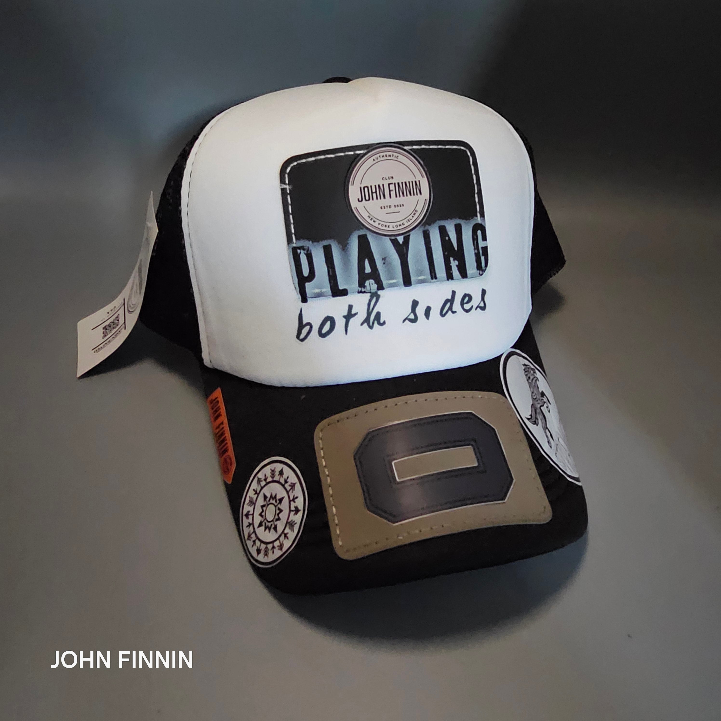 John finnin trucker hat reinforced Hard Brim