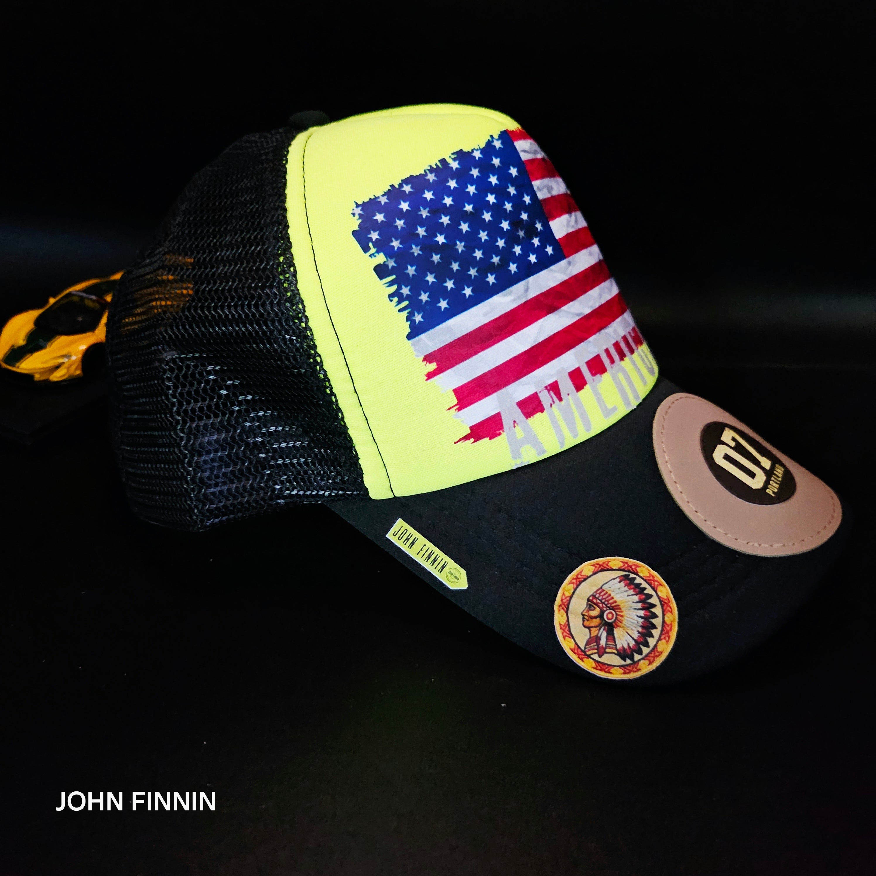 American 250th Anniversary' John finnin trucker