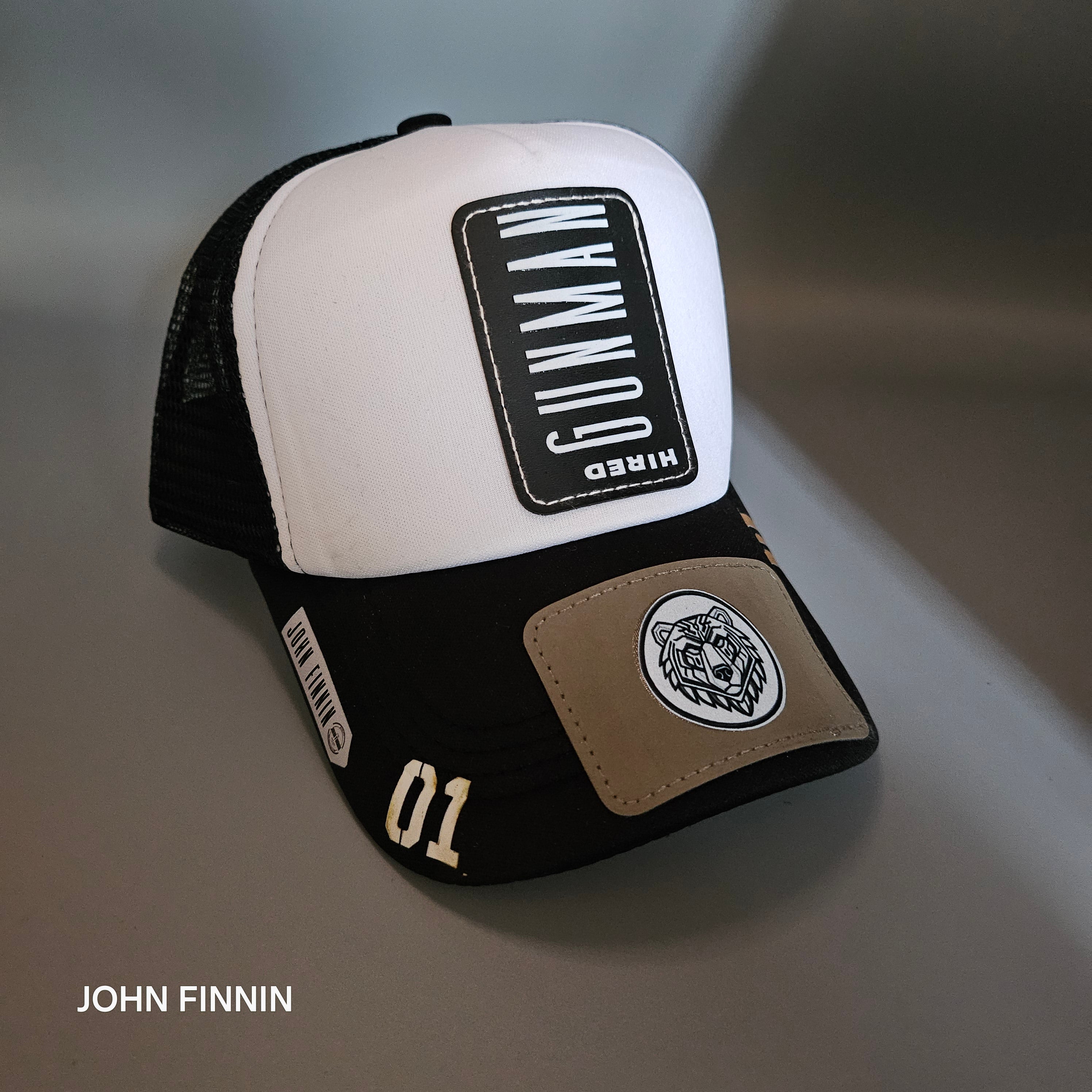 John finnin trucker hat reinforced Hard Brim