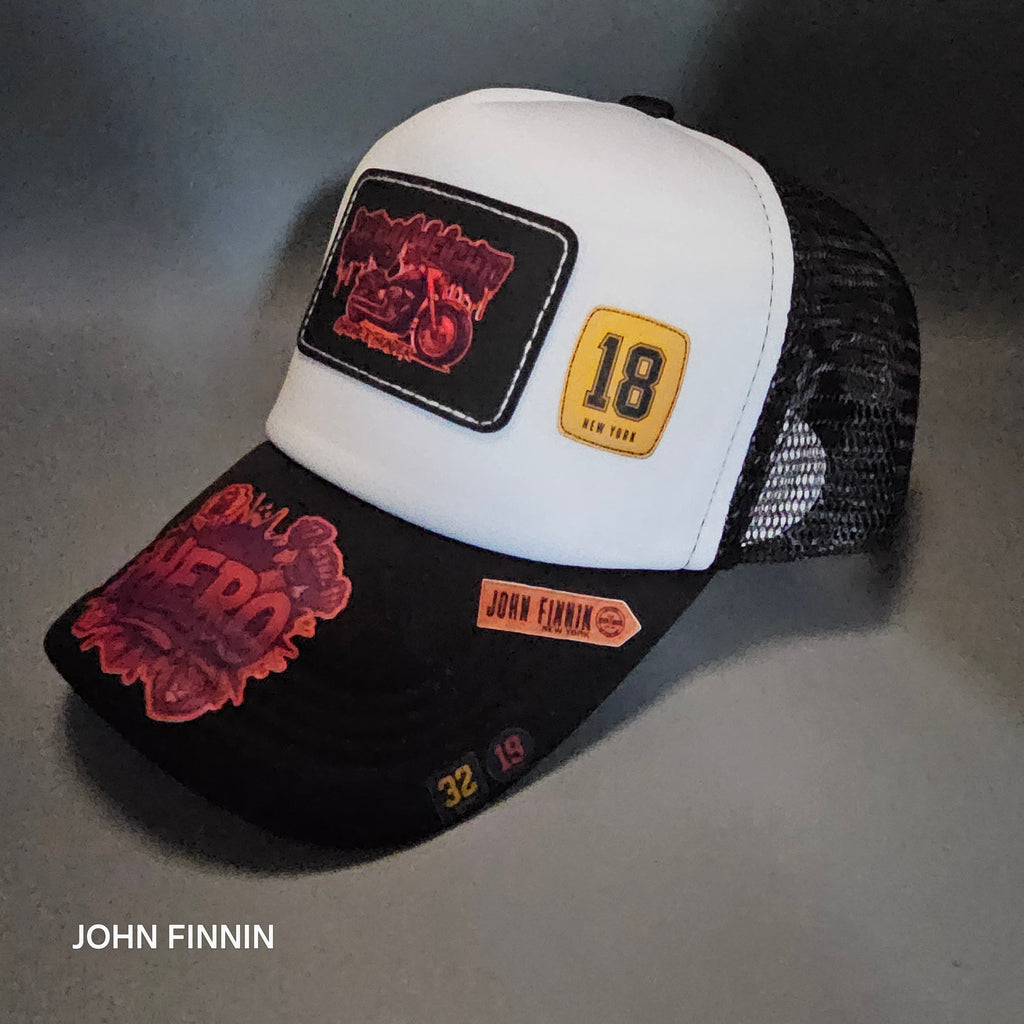 John finnin trucker hat reinforced Hard Brim