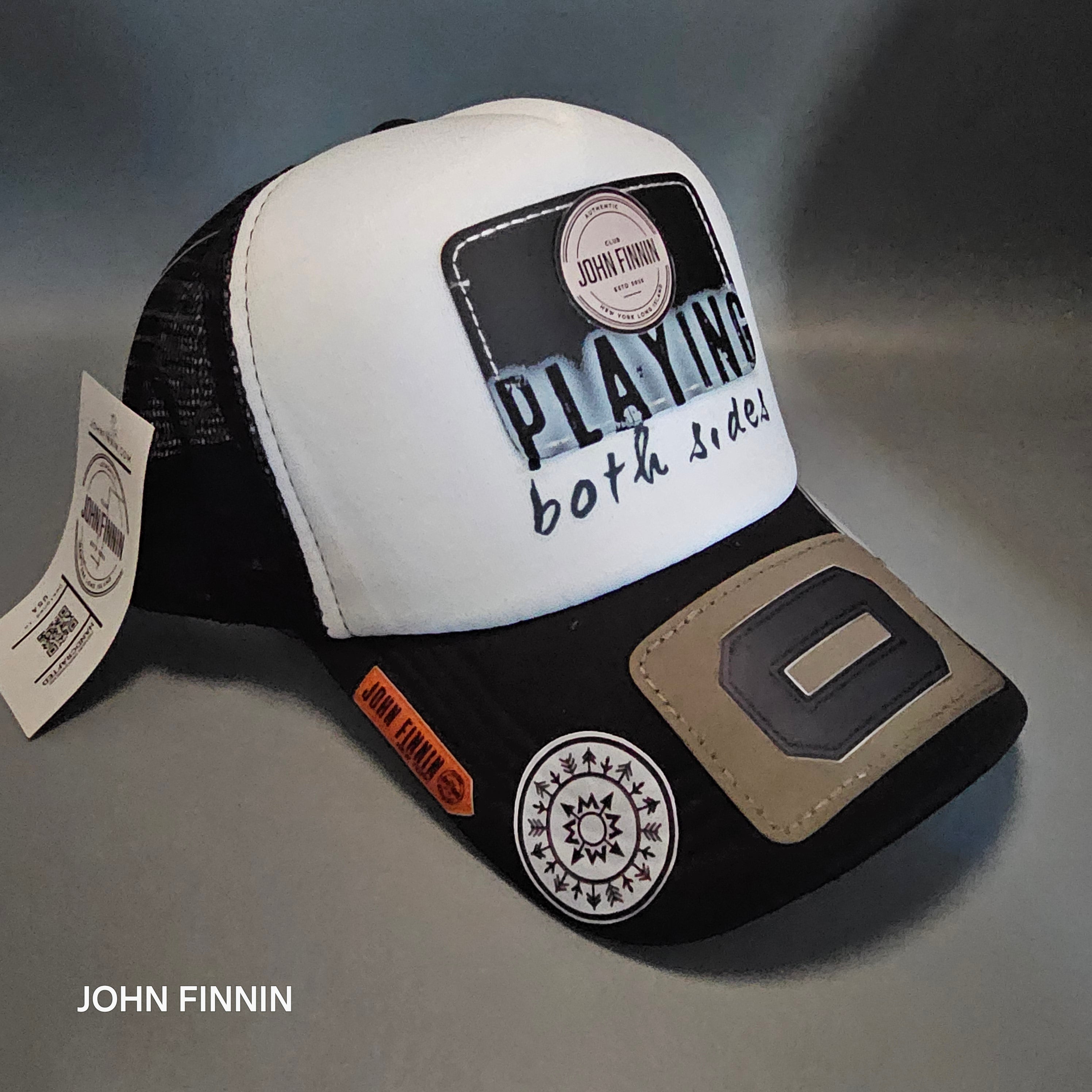 John finnin trucker hat reinforced Hard Brim