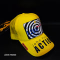 John finnin trucker hat reinforced Hard Brim
