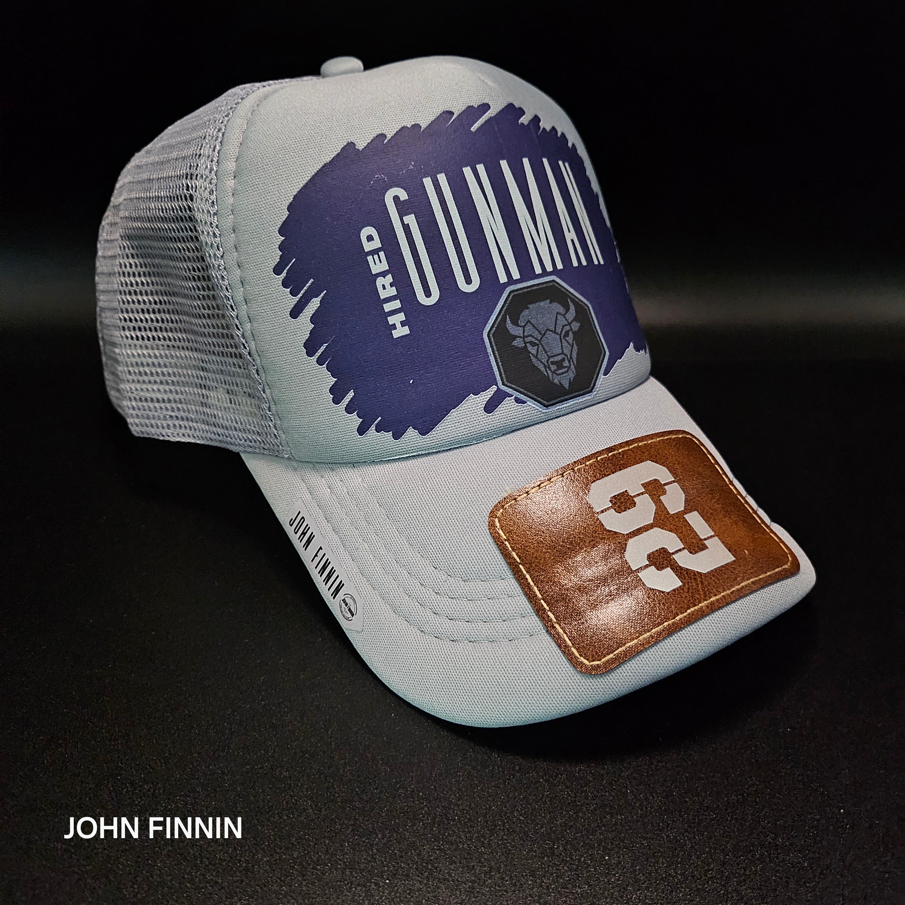 John finnin trucker hat reinforced Hard Brim