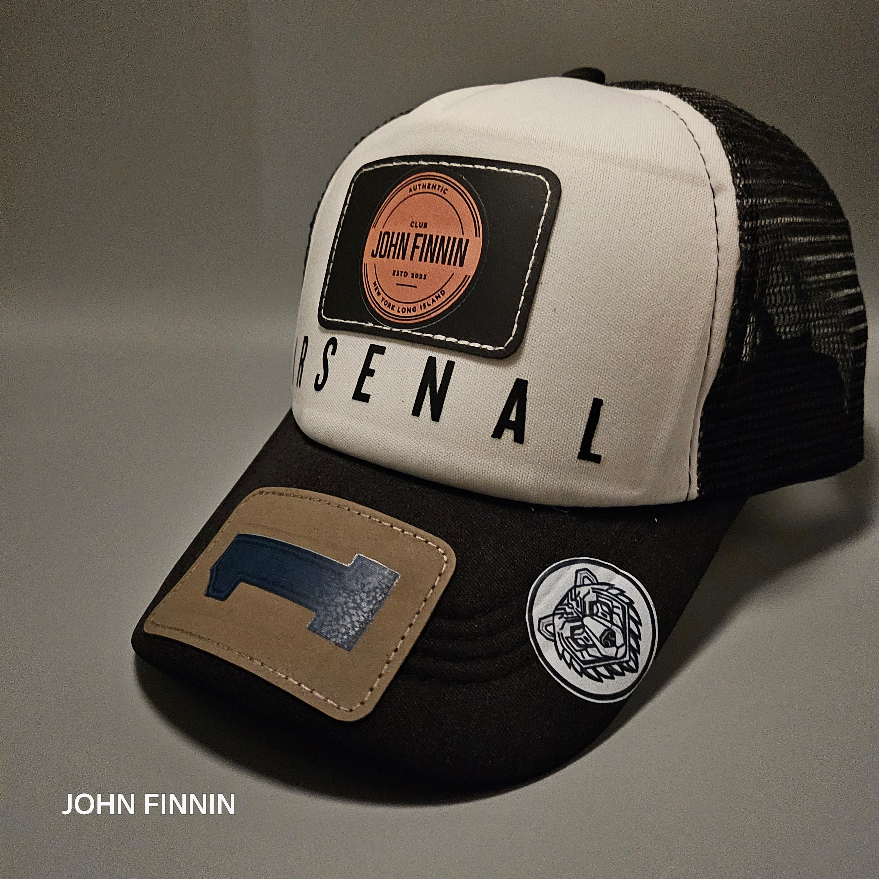 John finnin trucker hat reinforced Hard Brim