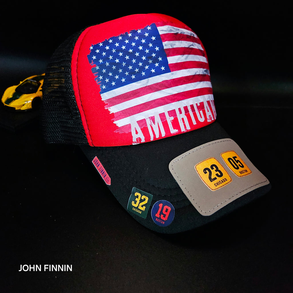 American 250th Anniversary' John finnin trucker