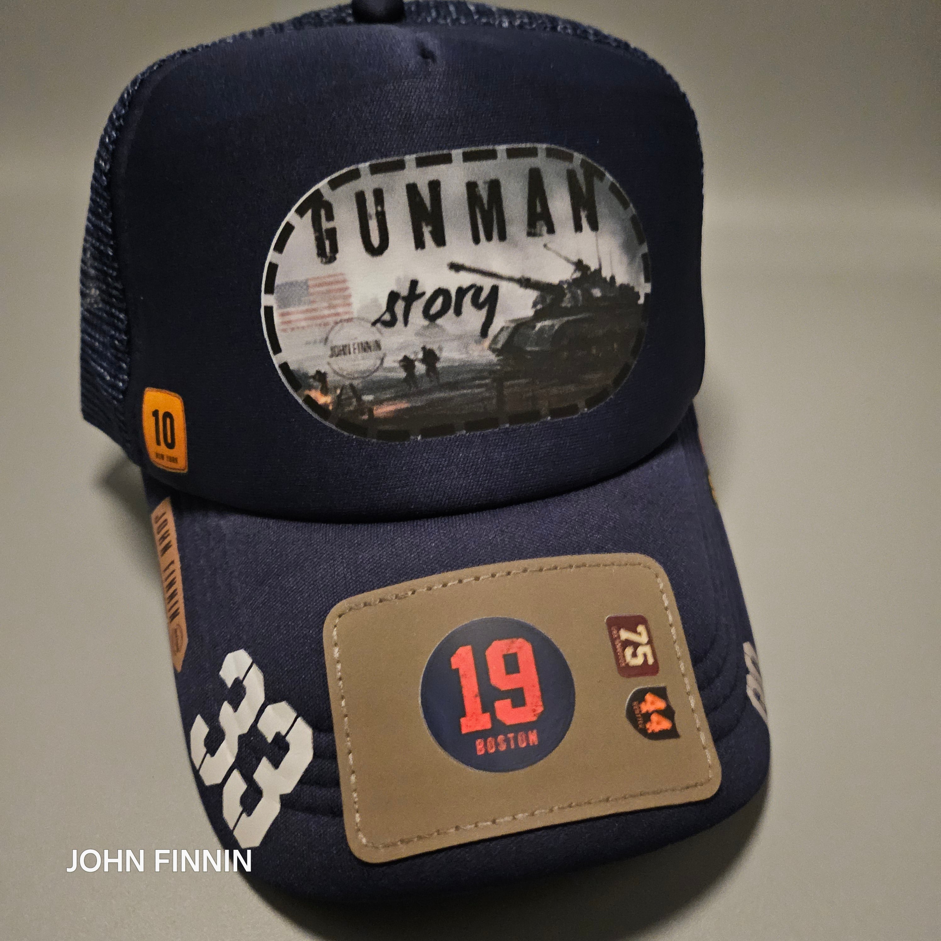 John finnin trucker hat reinforced Hard Brim