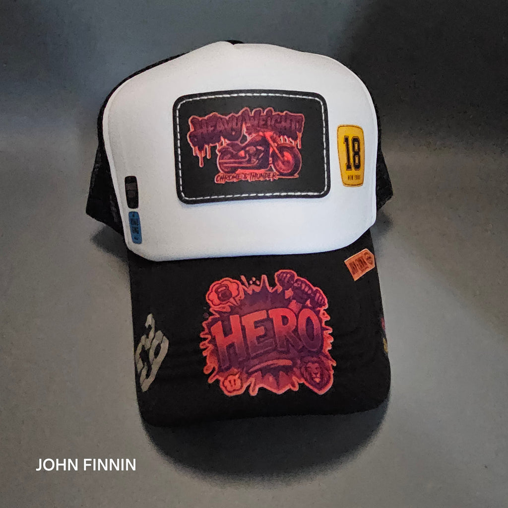 John finnin trucker hat reinforced Hard Brim
