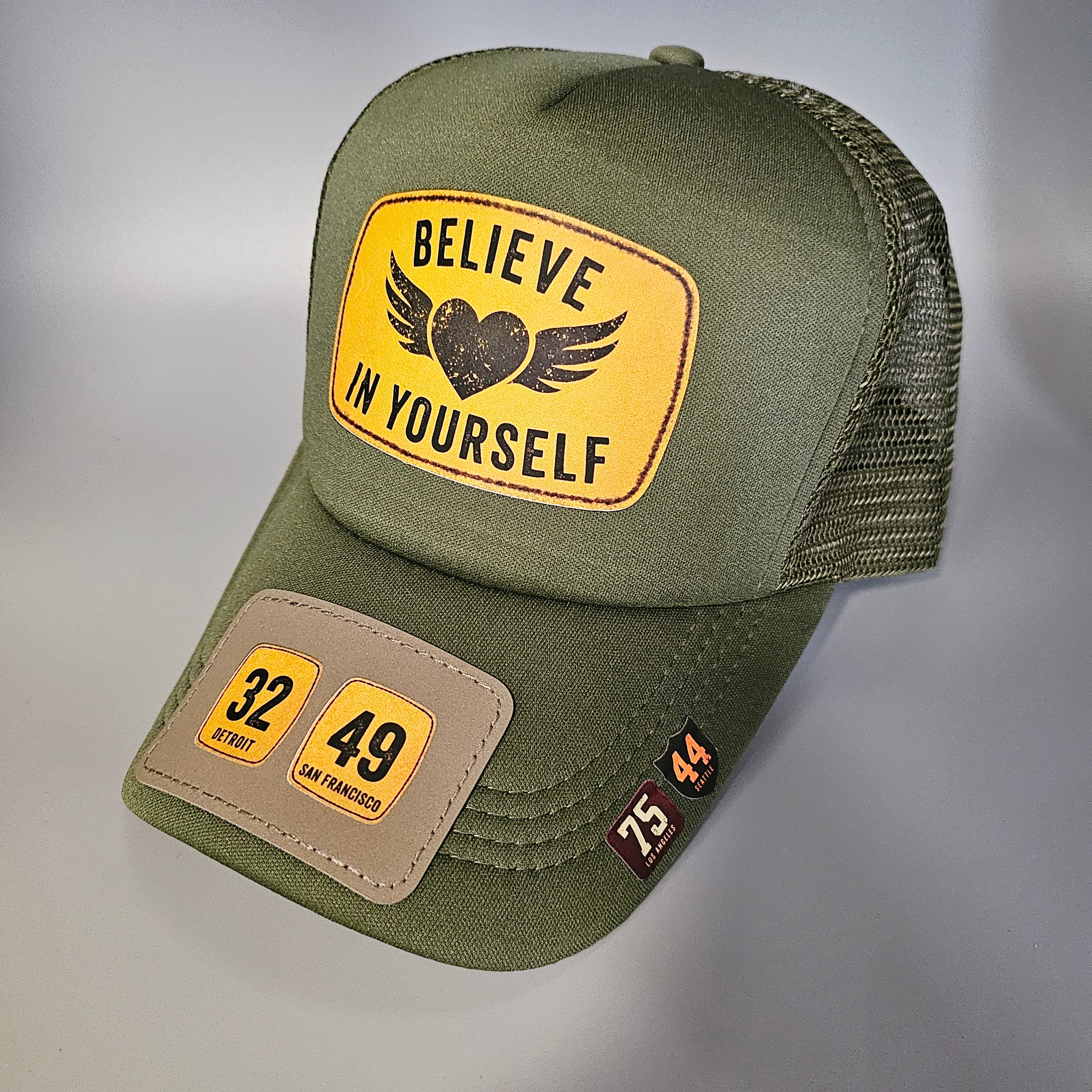 BELIEVE IN YOURSELF 32 49 'JOHN FINNIN TRUCKER