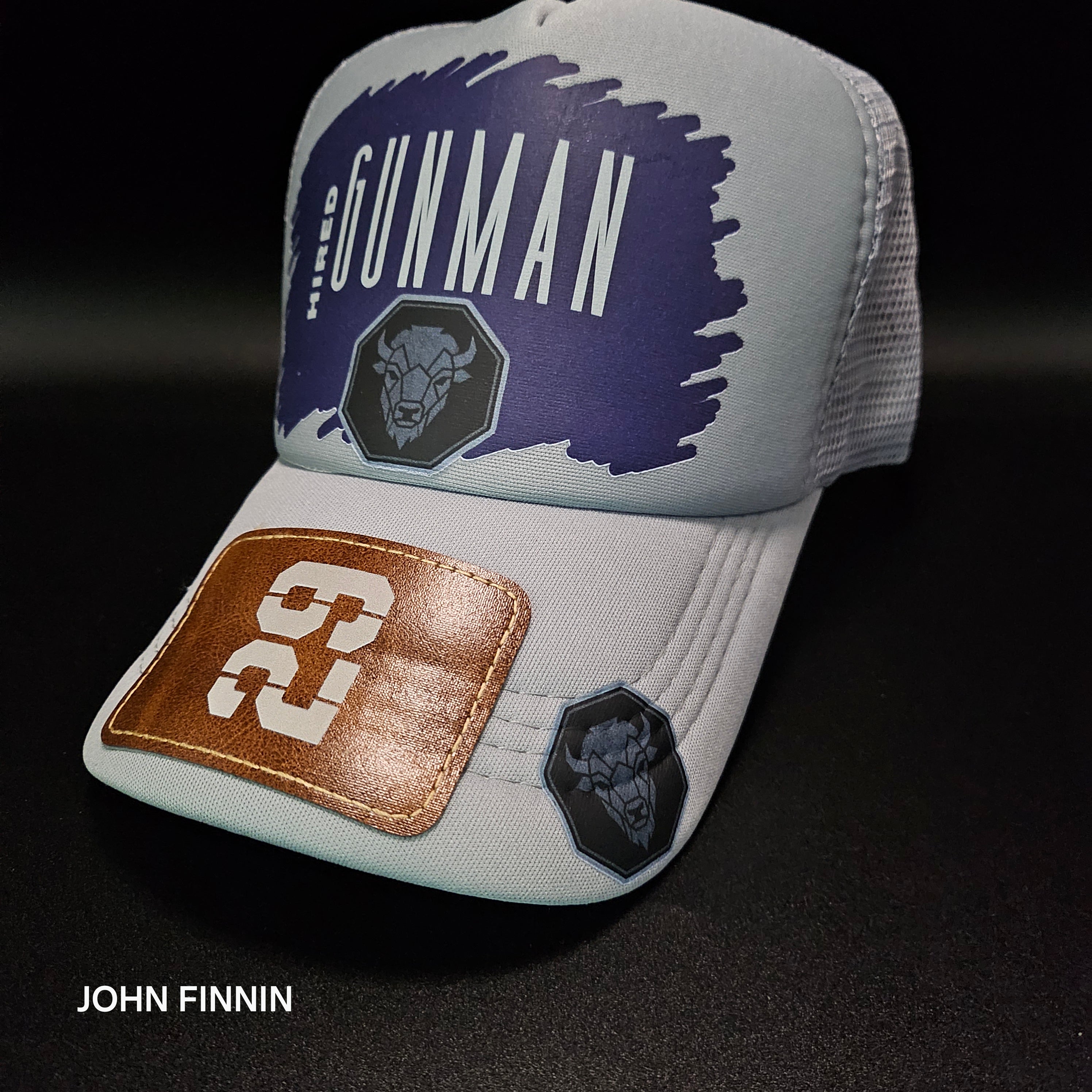 John finnin trucker hat reinforced Hard Brim