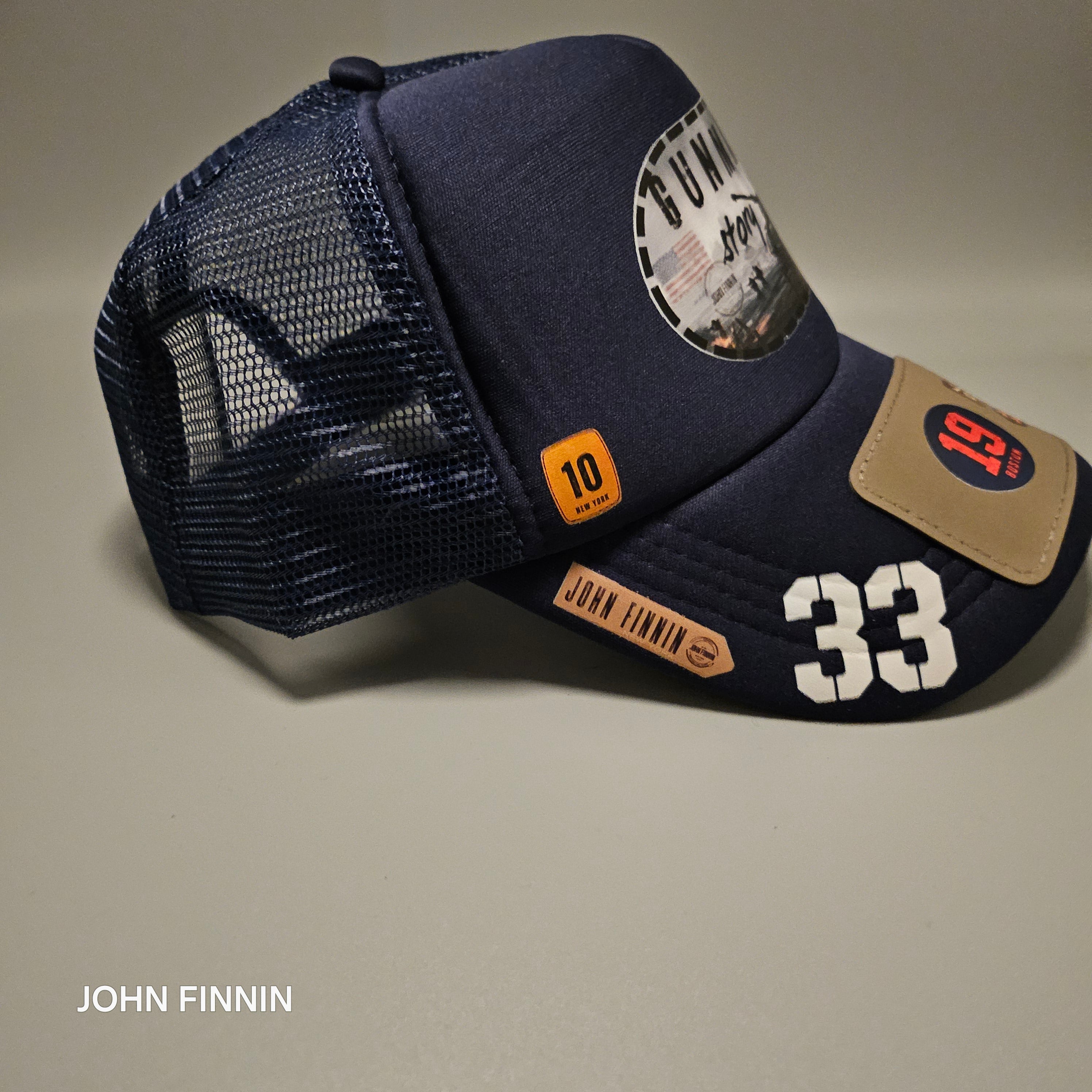 John finnin trucker hat reinforced Hard Brim