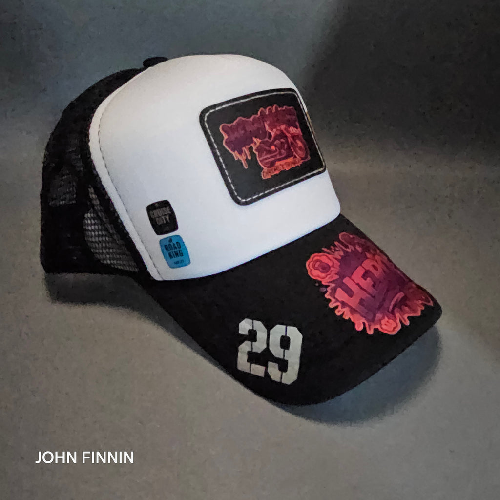 John finnin trucker hat reinforced Hard Brim