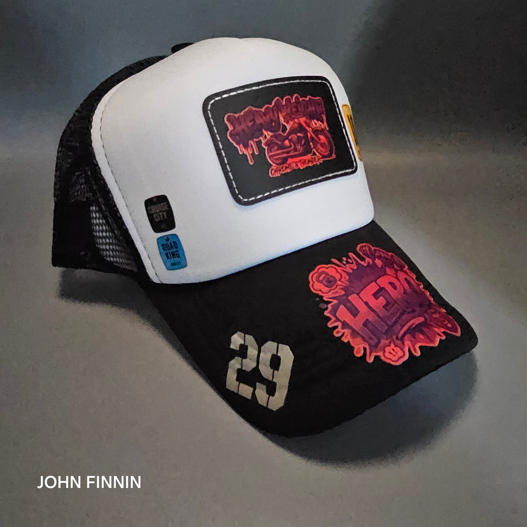 John finnin trucker hat reinforced Hard Brim