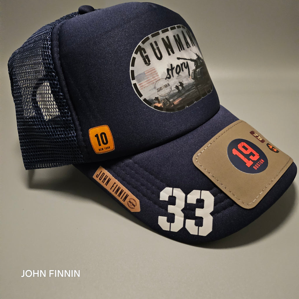 John finnin trucker hat reinforced Hard Brim