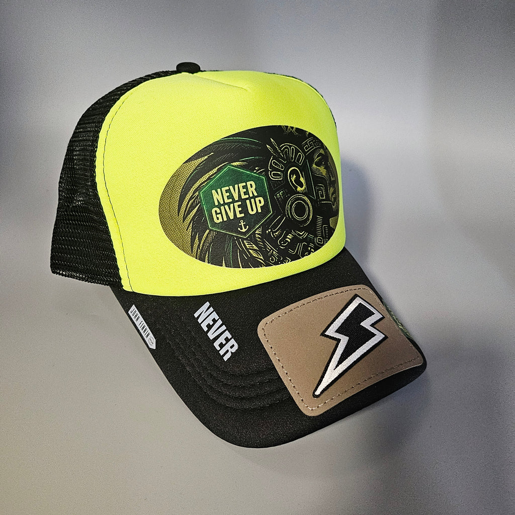 NEVER GIVE UP   'JOHN FINNIN TRUCKER