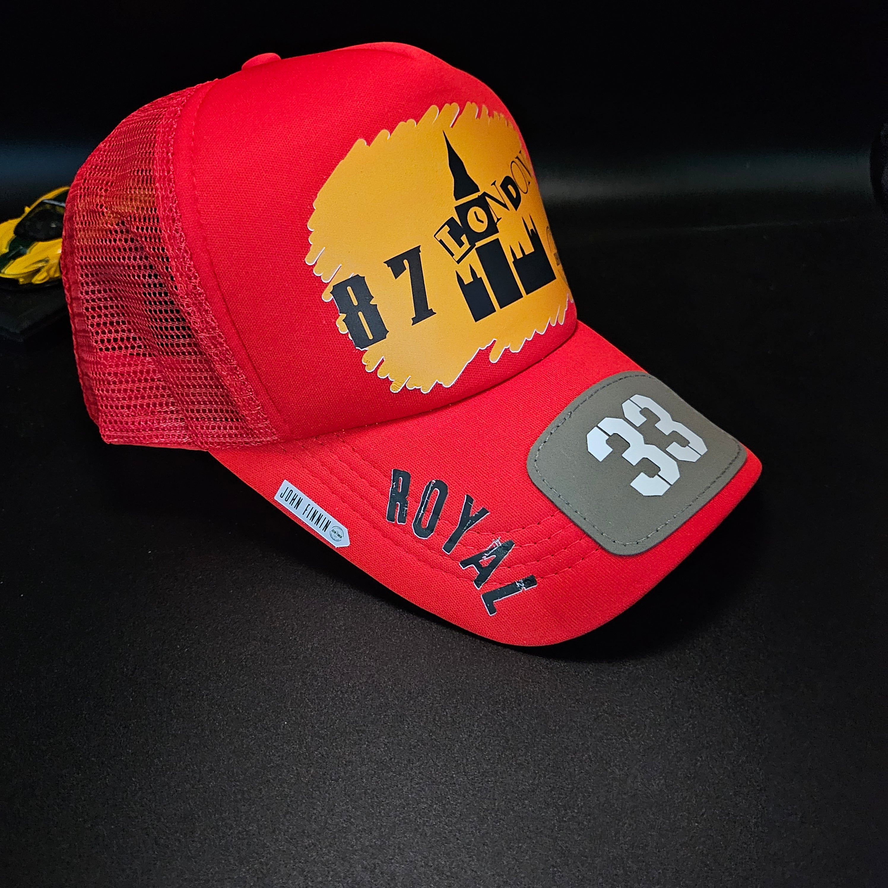 John finnin trucker hat reinforced Hard Brim