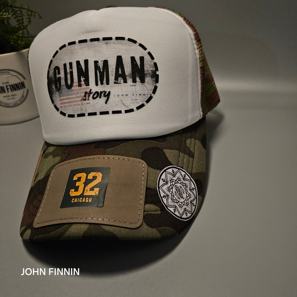 John finnin trucker hat reinforced Hard Brim