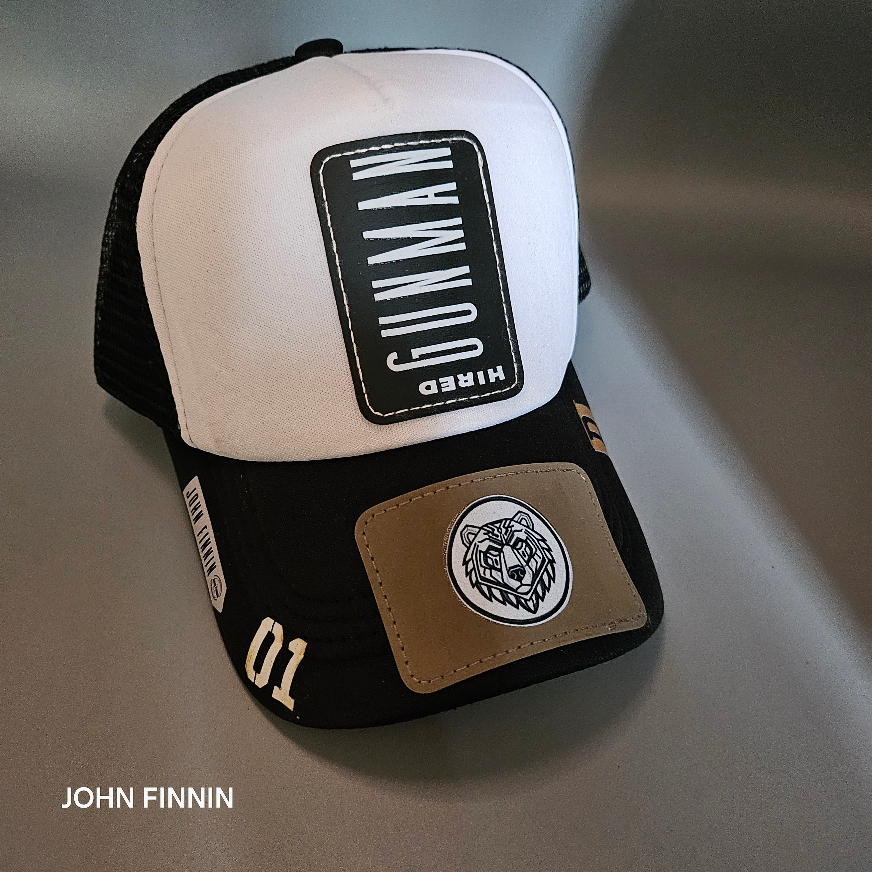 John finnin trucker hat reinforced Hard Brim