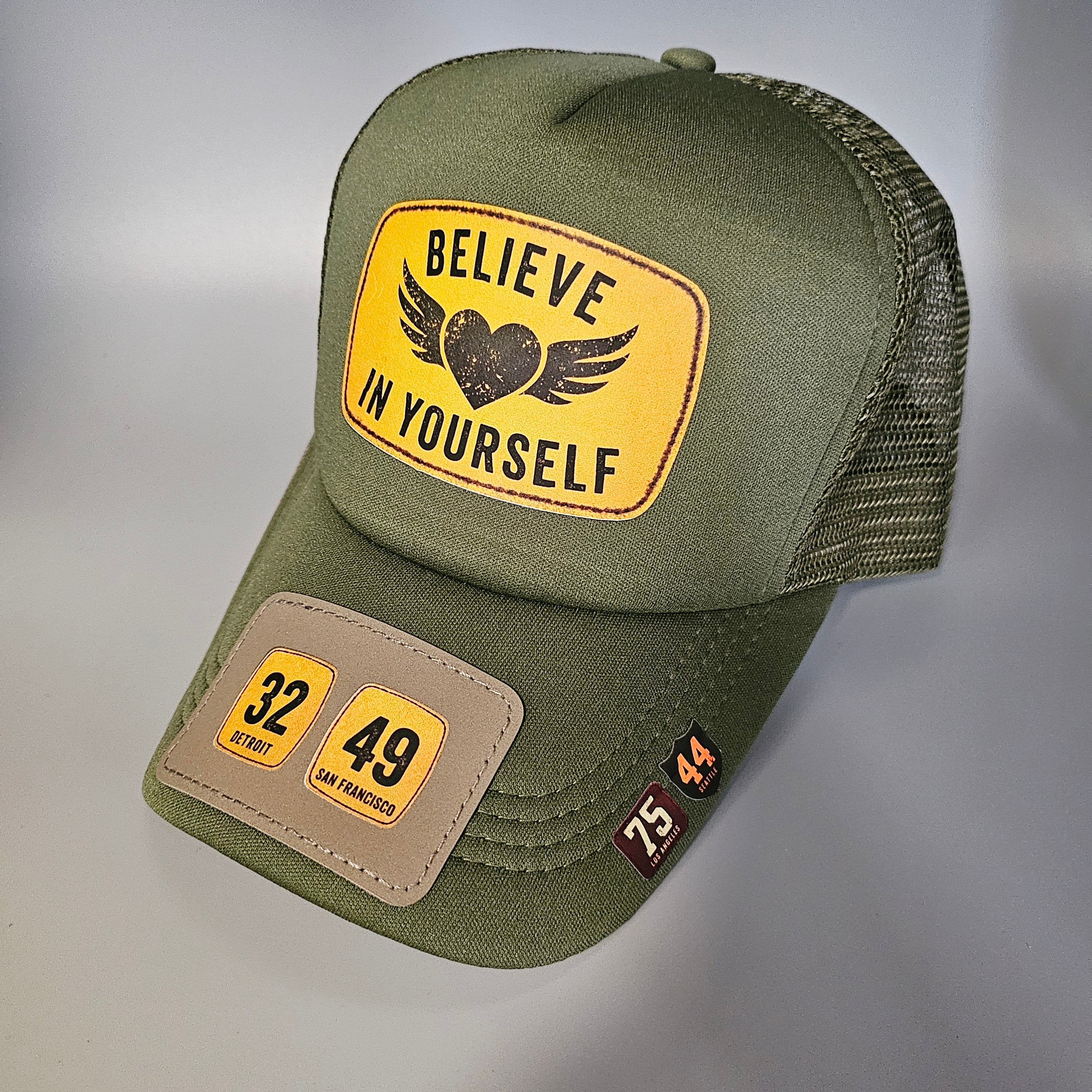 BELIEVE IN YOURSELF 32 49 'JOHN FINNIN TRUCKER