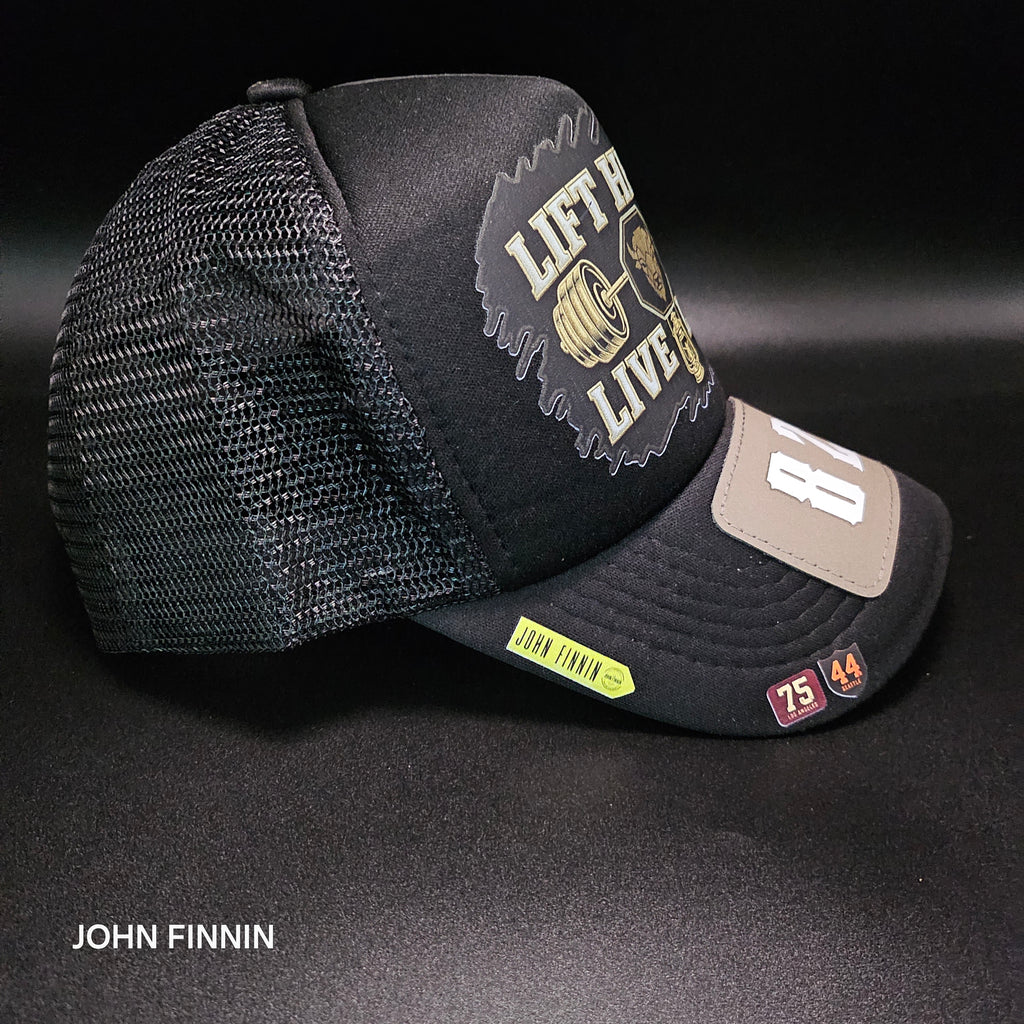 John finnin trucker hat reinforced Hard Brim
