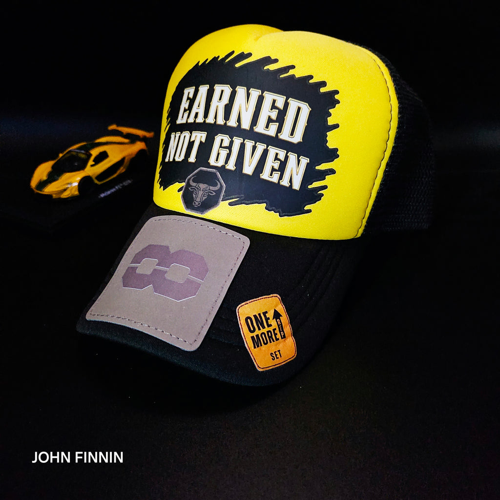 Earned 8 ' John finnin trucker