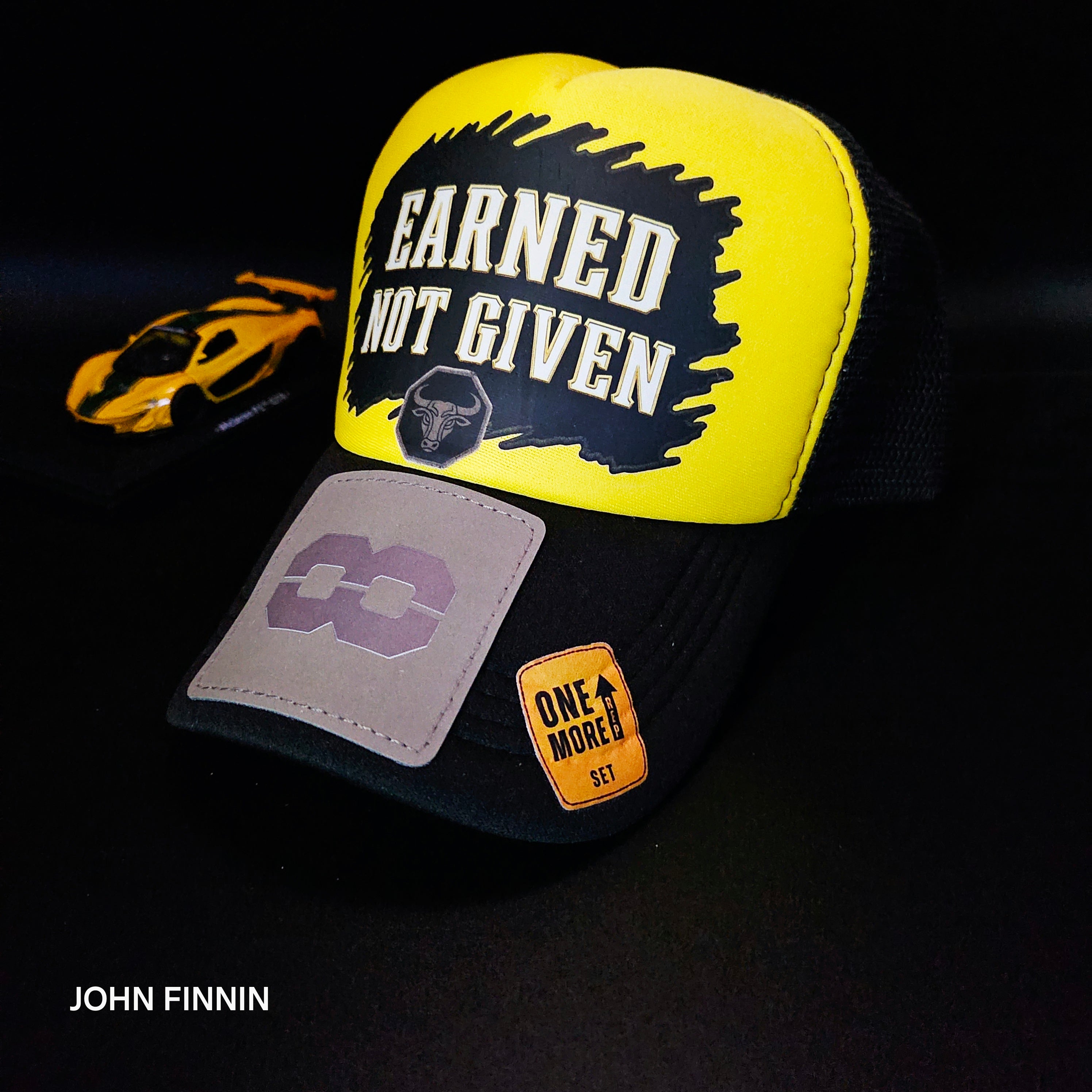 Earned 8 ' John finnin trucker
